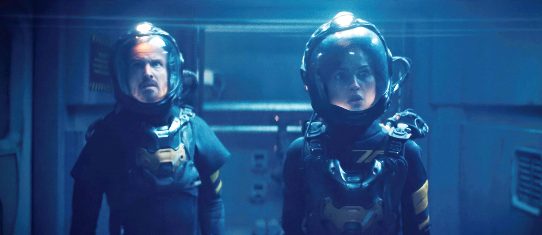 Aaron Paul and Eiza Gonzalez in Ash