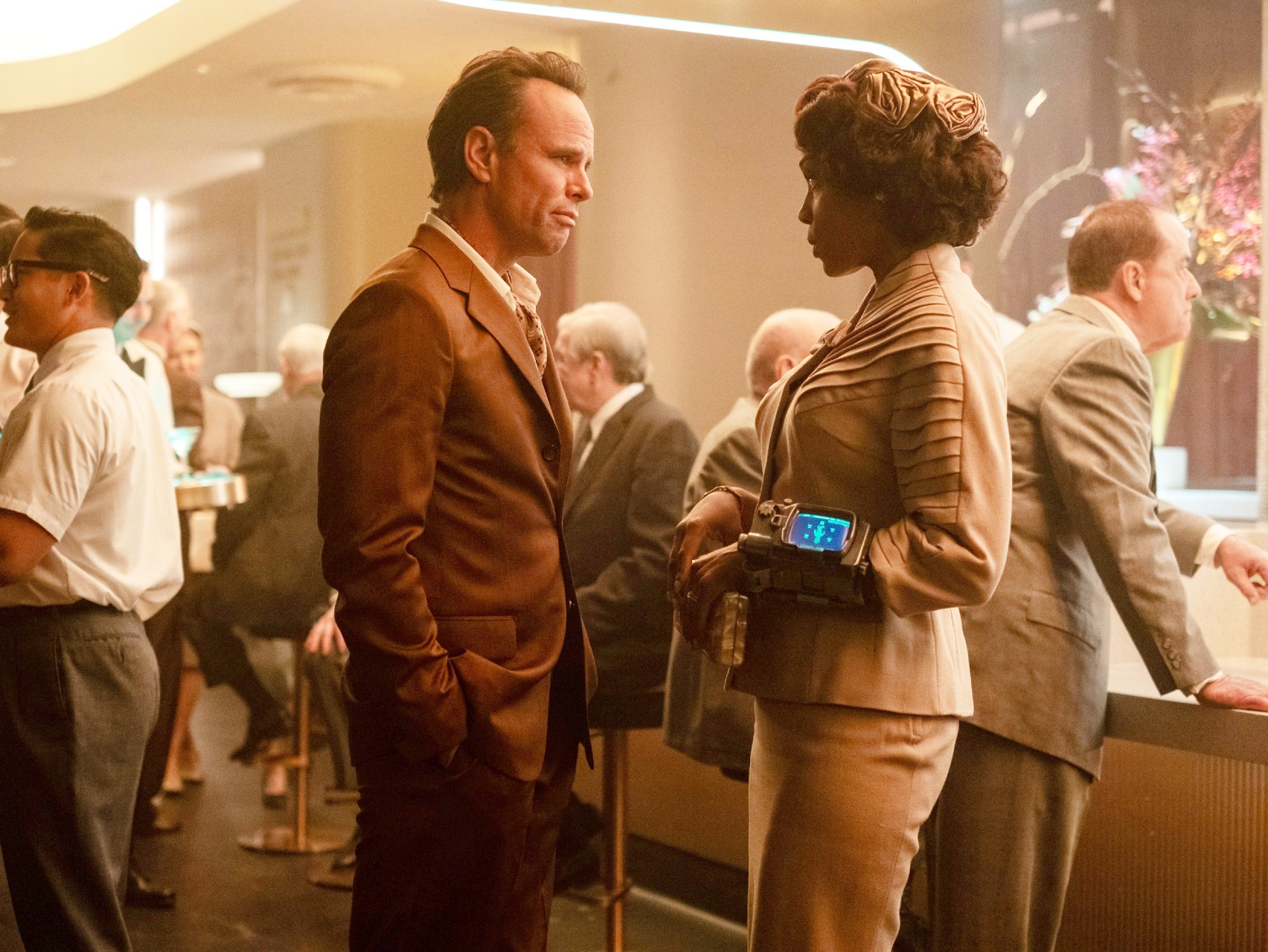 Walton Goggins and Frances Turner in Fallout season 2