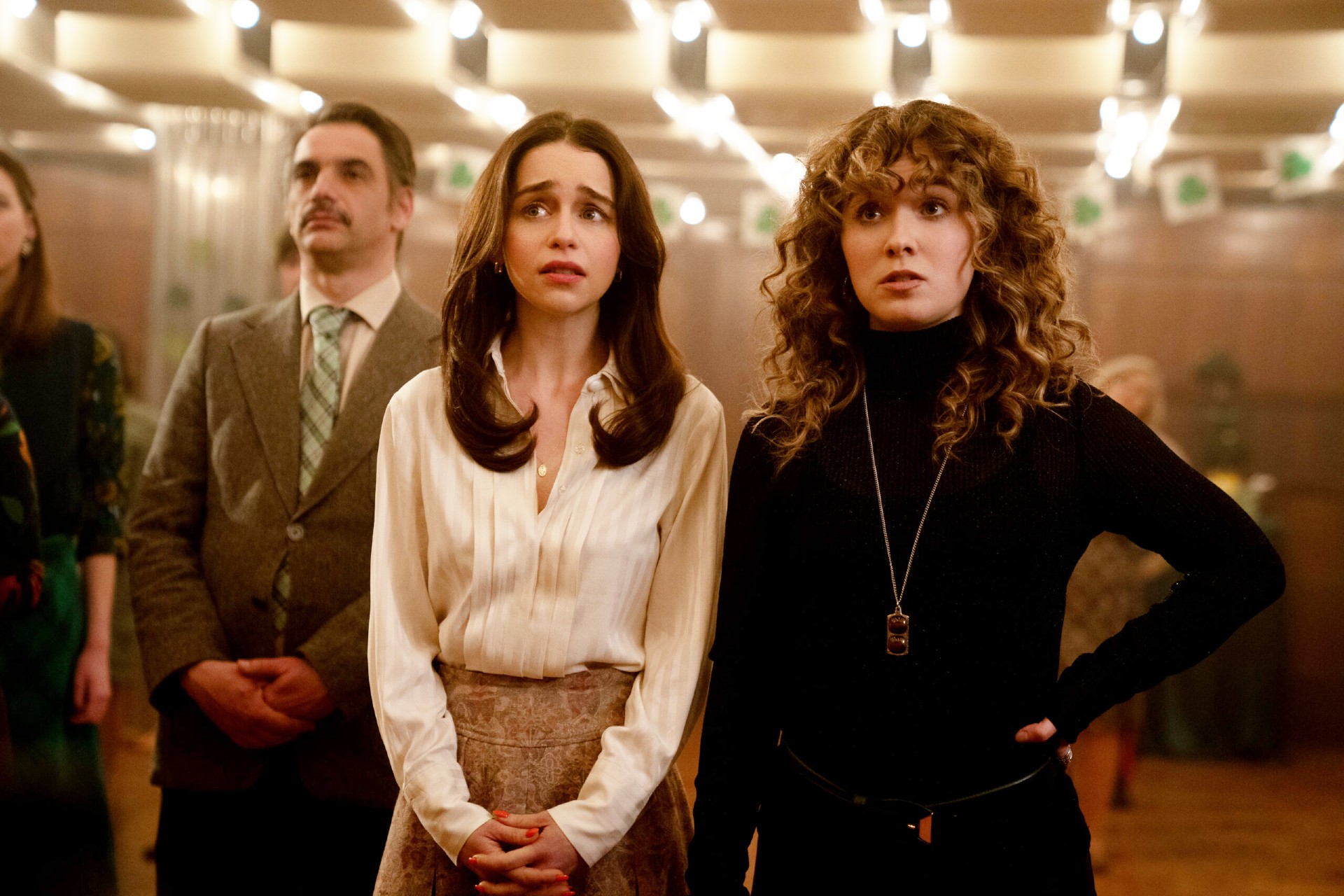 Emilia Clarke and Haley Lu Richardson in Ponies