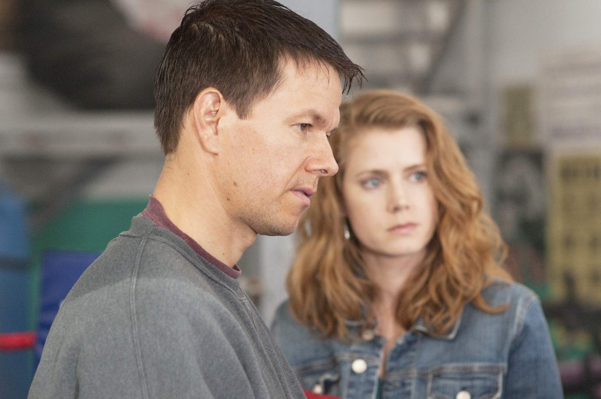 Mark Wahlberg and Amy Adams in The Fighter