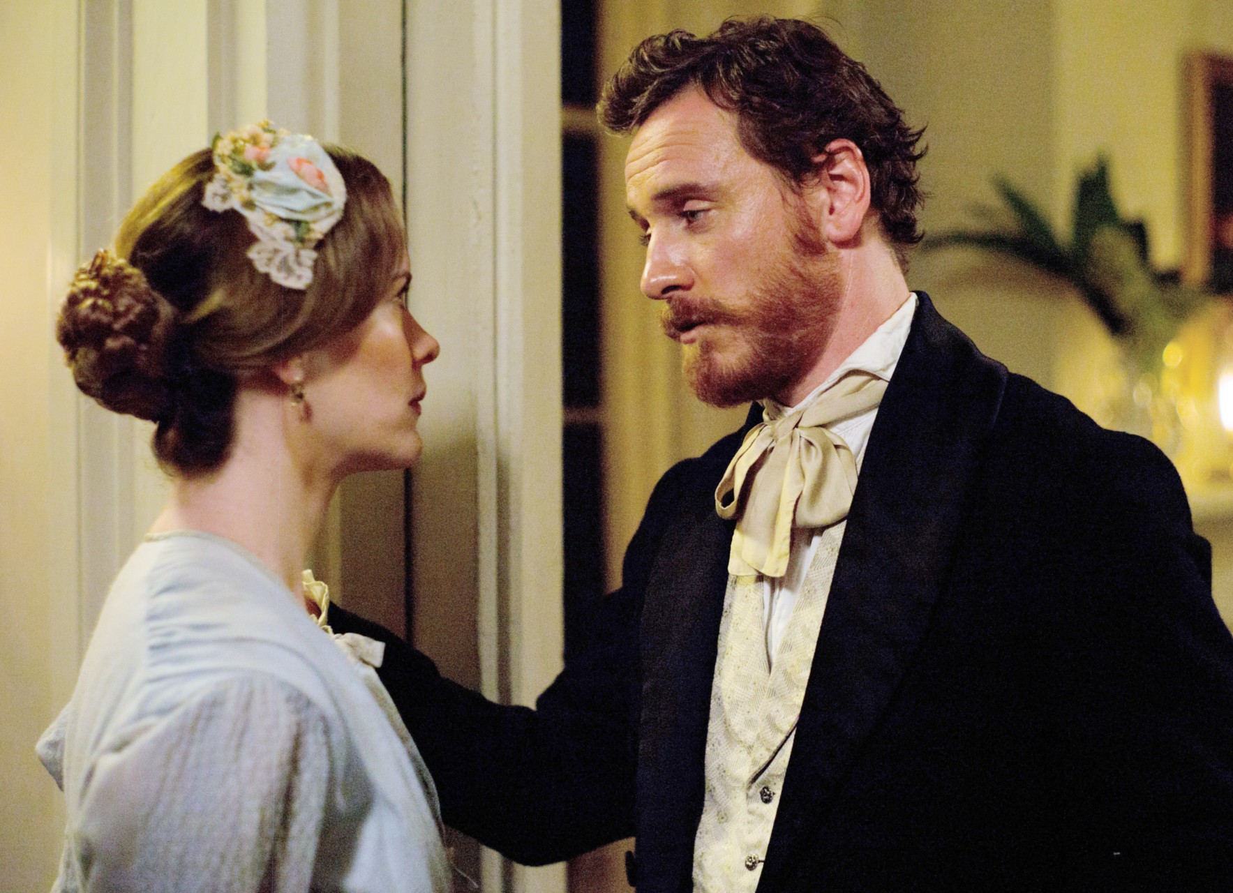 Sarah Paulson and Michael Fassbender in 12 Years a Slave