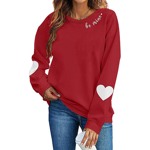Cozy Valentine&rsquo;s Day Sweatshirt
