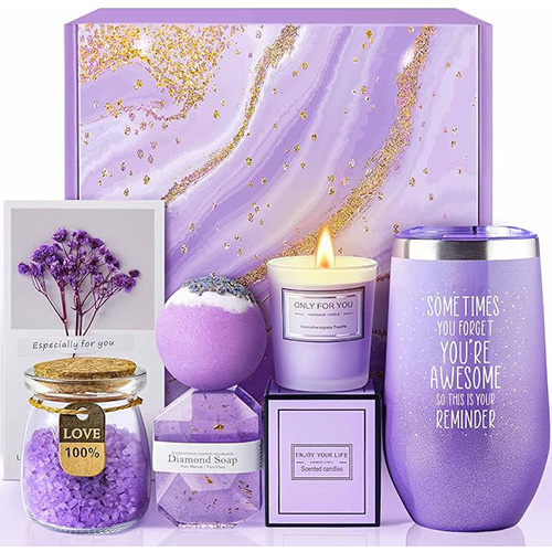 Lavender Spa Basket