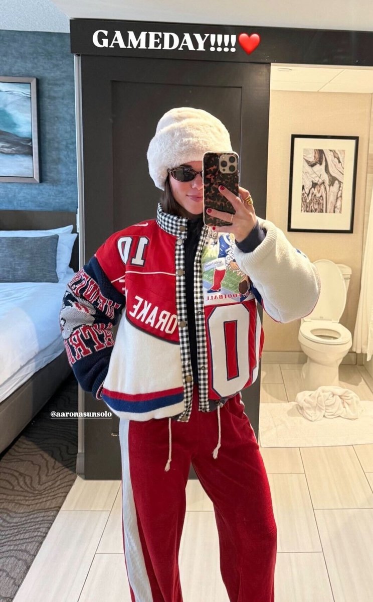 Designer Behind Patriots WAG Ann Michael Maye's Jacket on Custom Touches