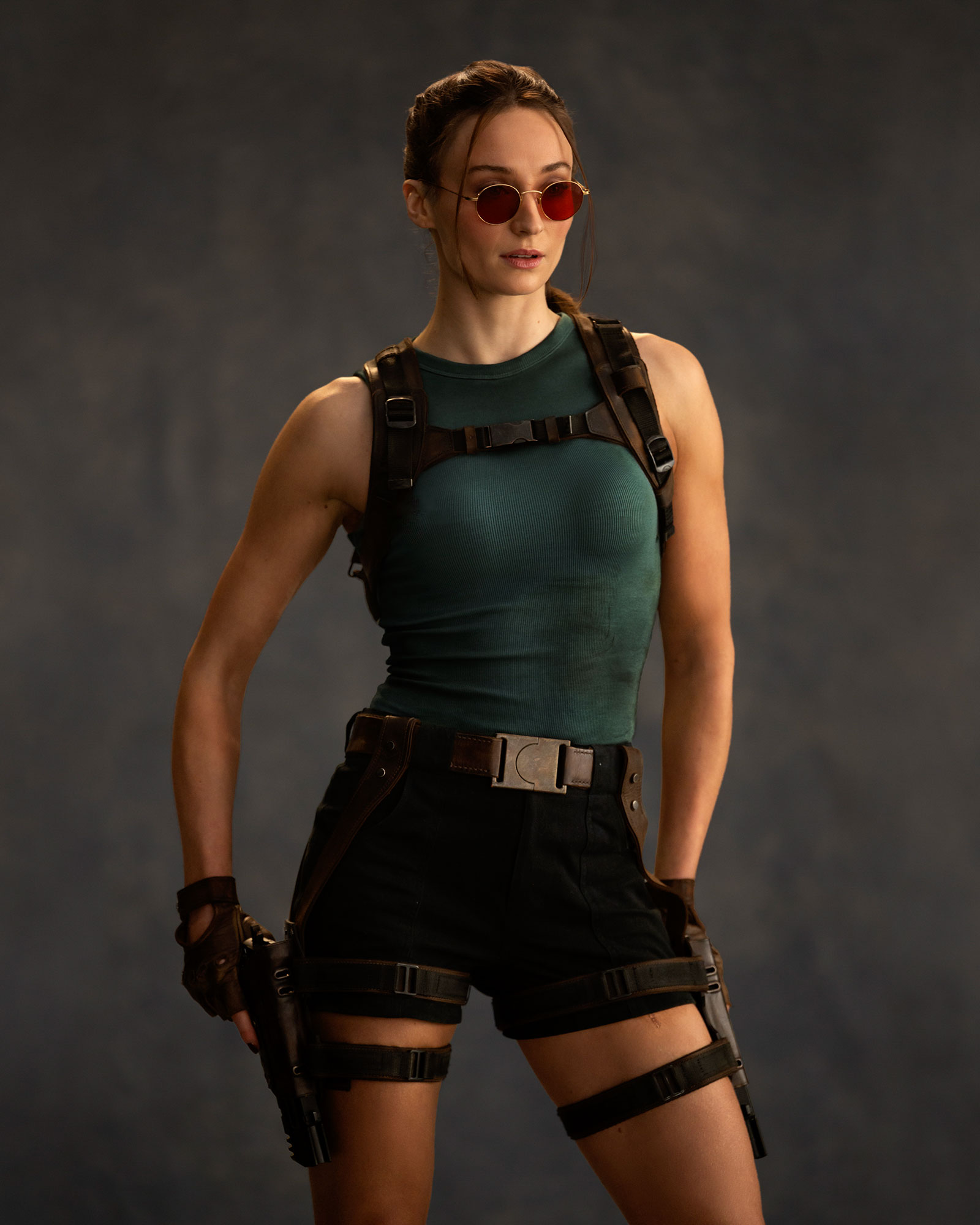 Feature Sophie Turner Transforms Into Lara Croft for Her New Tomb Raider Series