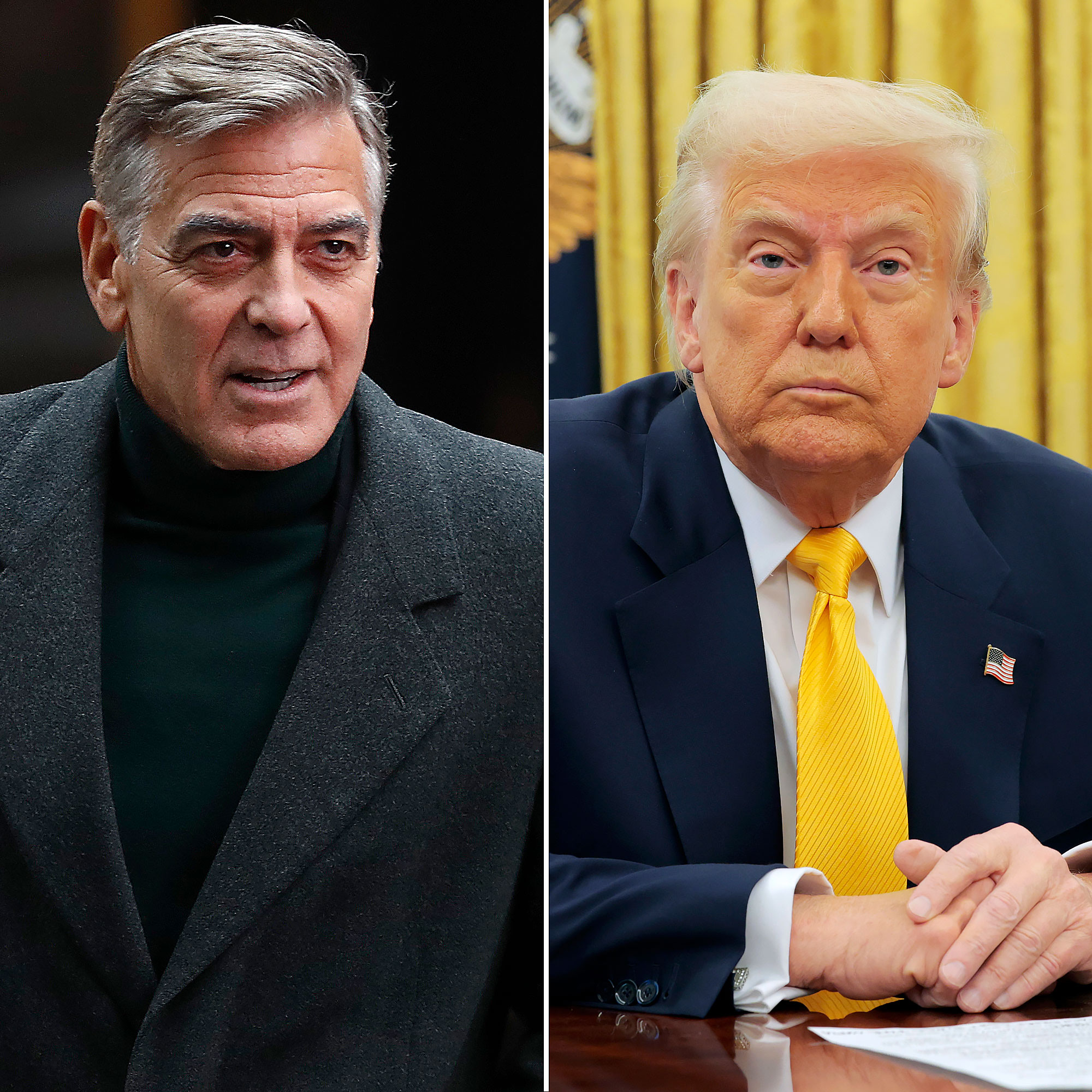 George Clooney and Donald Trump History Explained