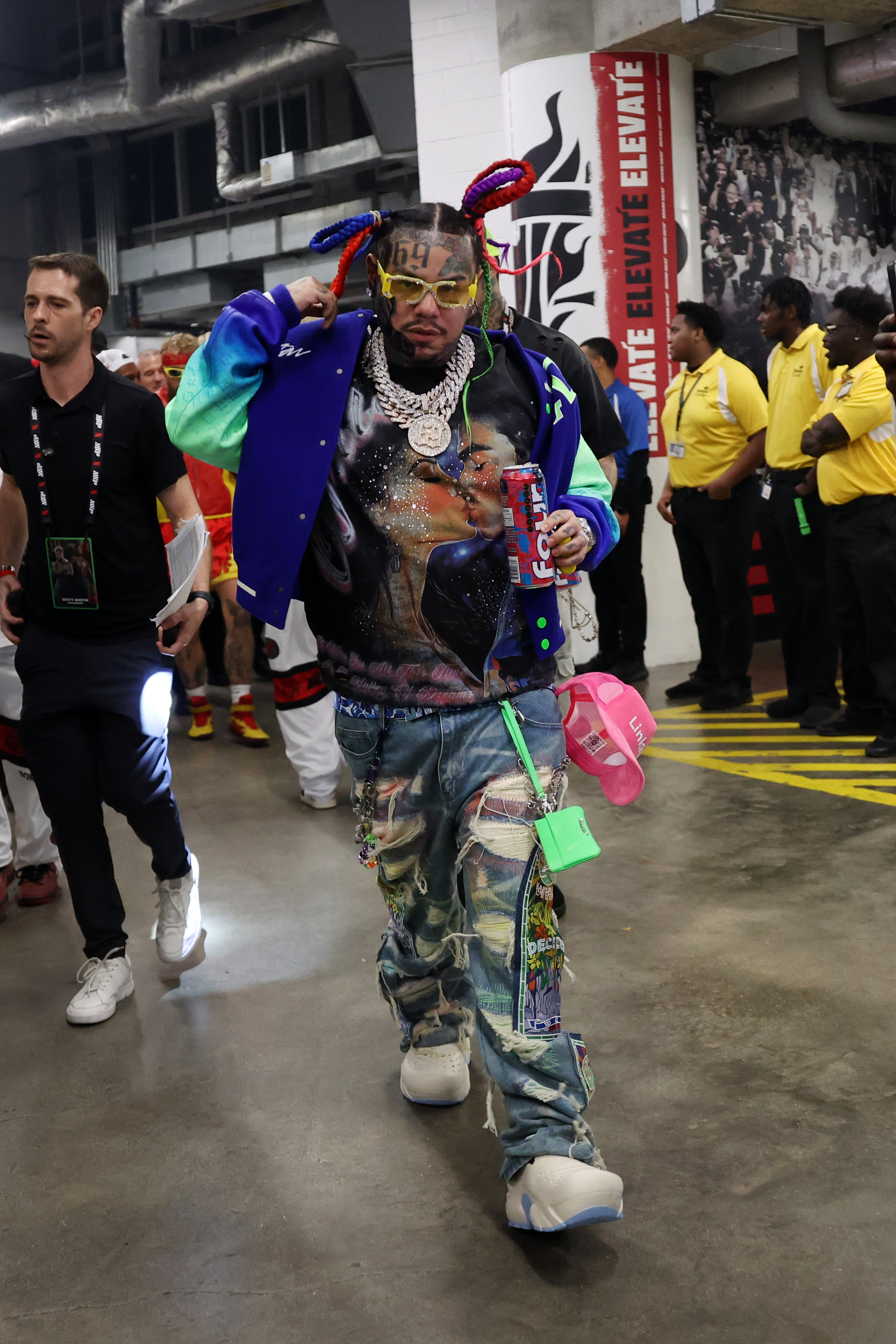 6ix9ine en Miami, Florida.