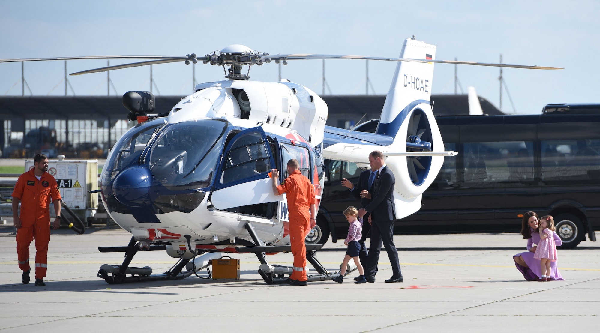 Buckingham Palace Defends Royal Family’s Use of Helicopters