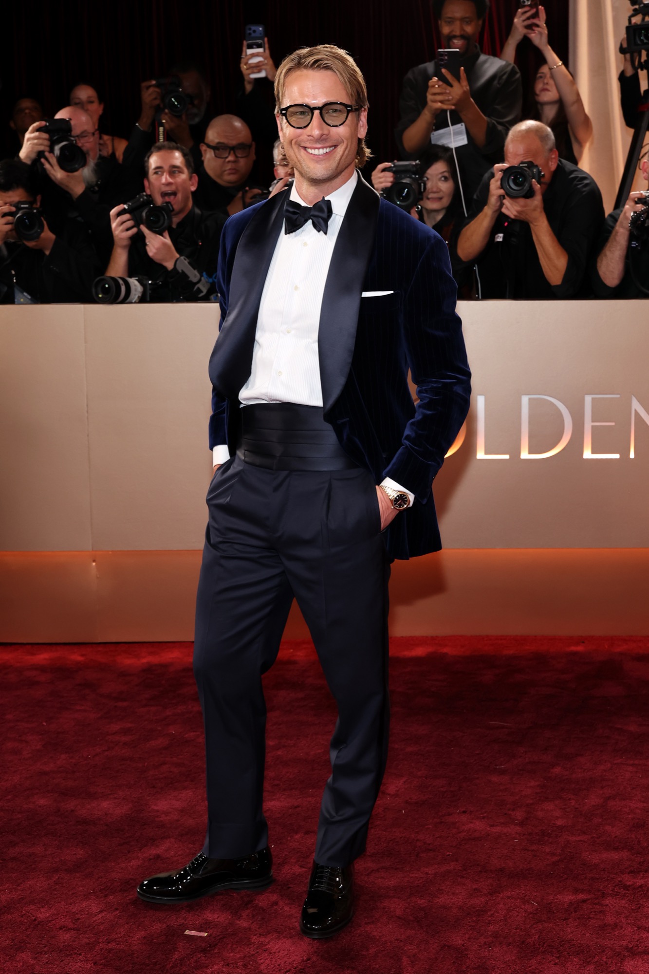Glen Powell Golden Globes