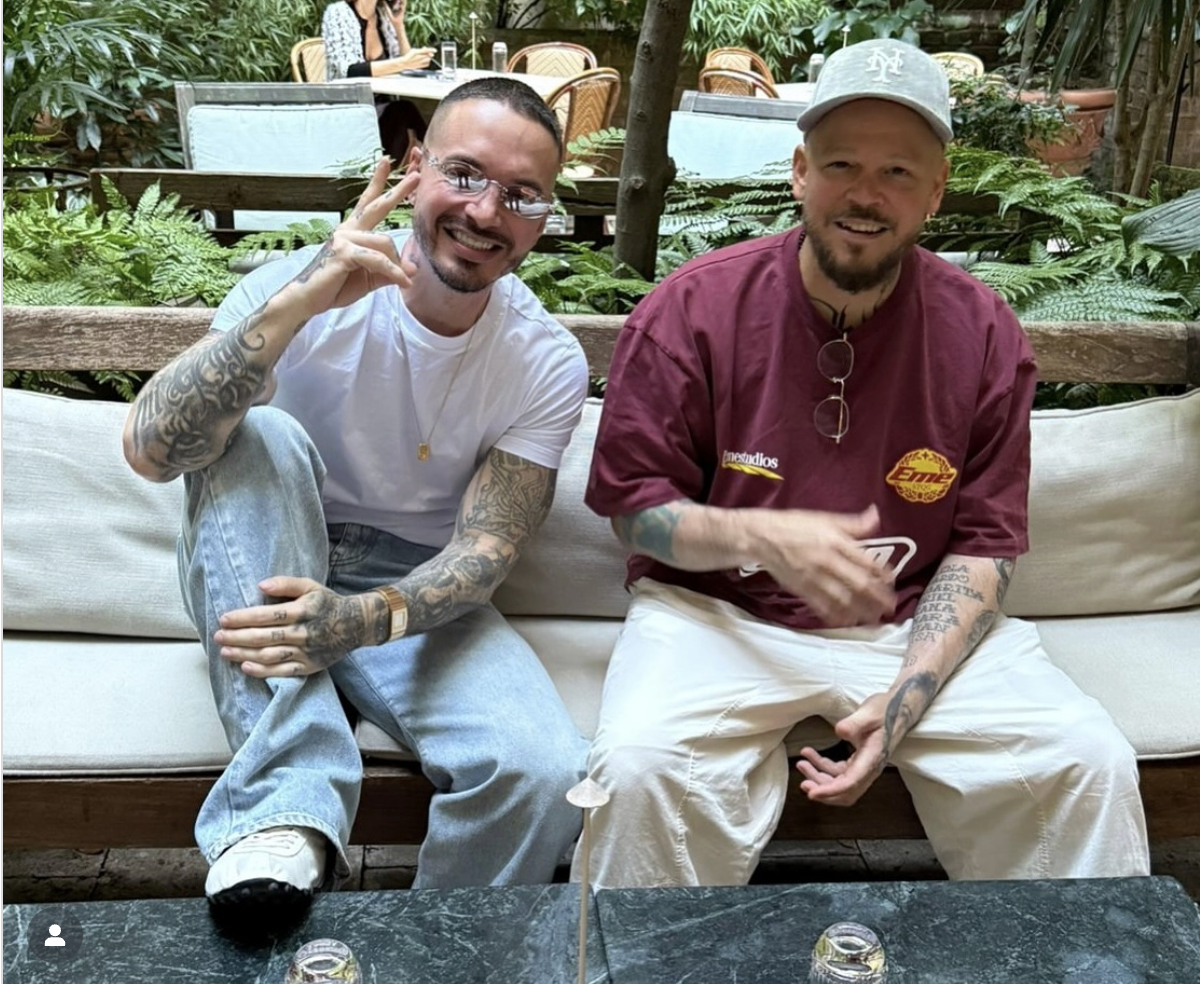 J Balvin y René Pérez