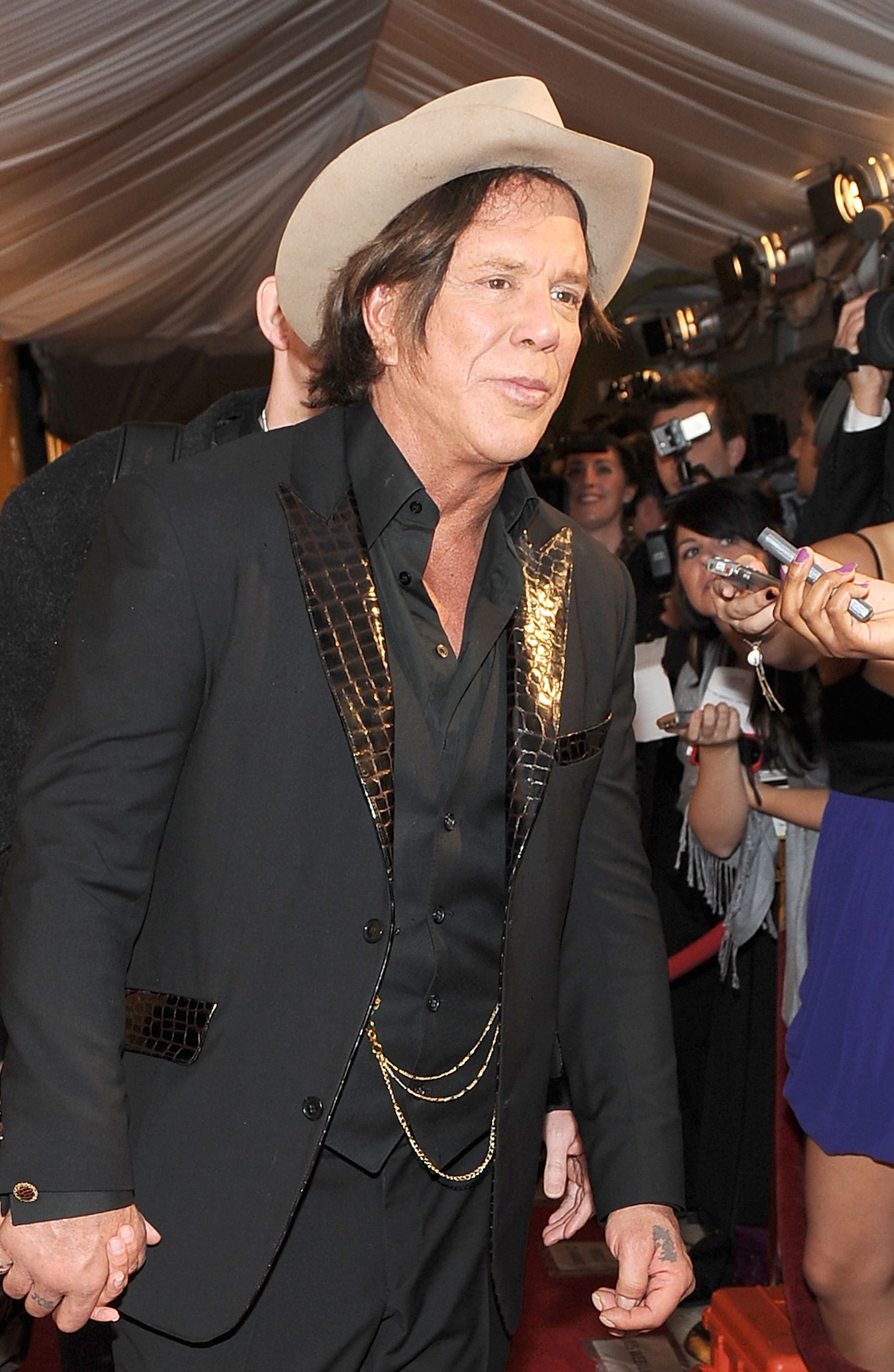 Mickey Rourke Denies Setting Up GoFundMe Page GettyImages-95840309