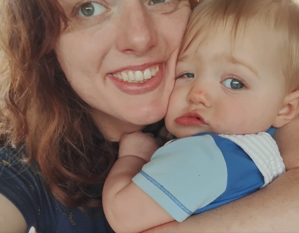 Kristin Bass with Acelynn Moss