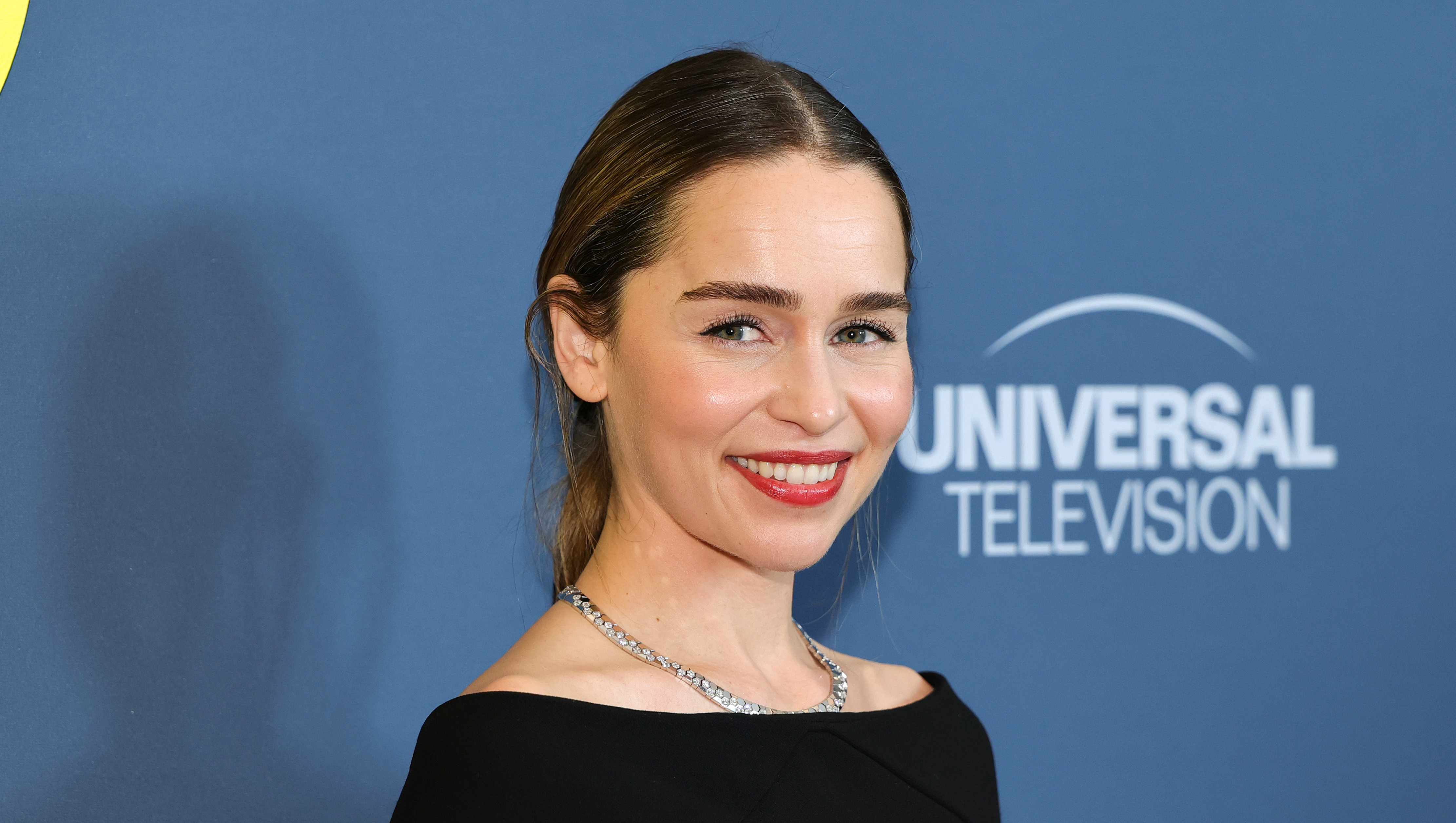 NEW YORK, NEW YORK - JANUARY 14: Emilia Clarke attends Peacock's "Ponies" New York premiere at The Whitby Hotel on January 14, 2026 in New York City. (Photo by Dia Dipasupil/Getty Images)
