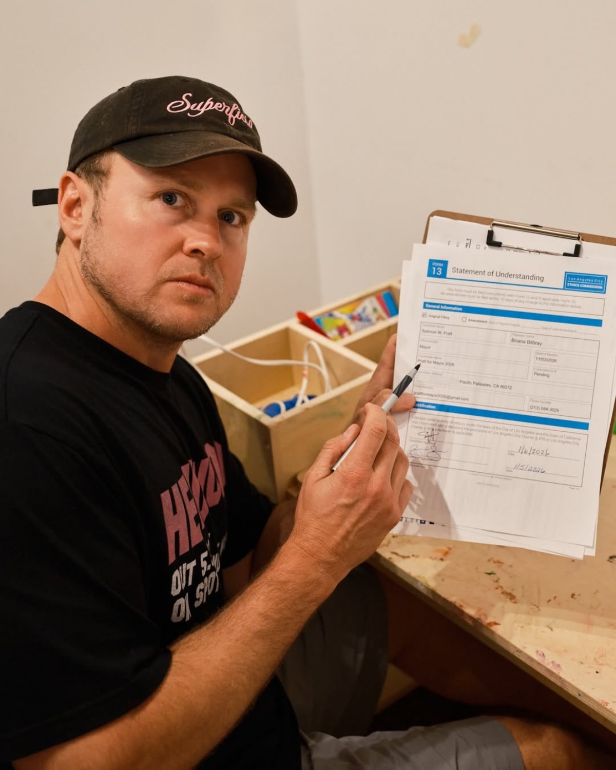 Spencer Pratt Announces His Run for Mayor of Los Angeles 1 Year After the Palisades Fires