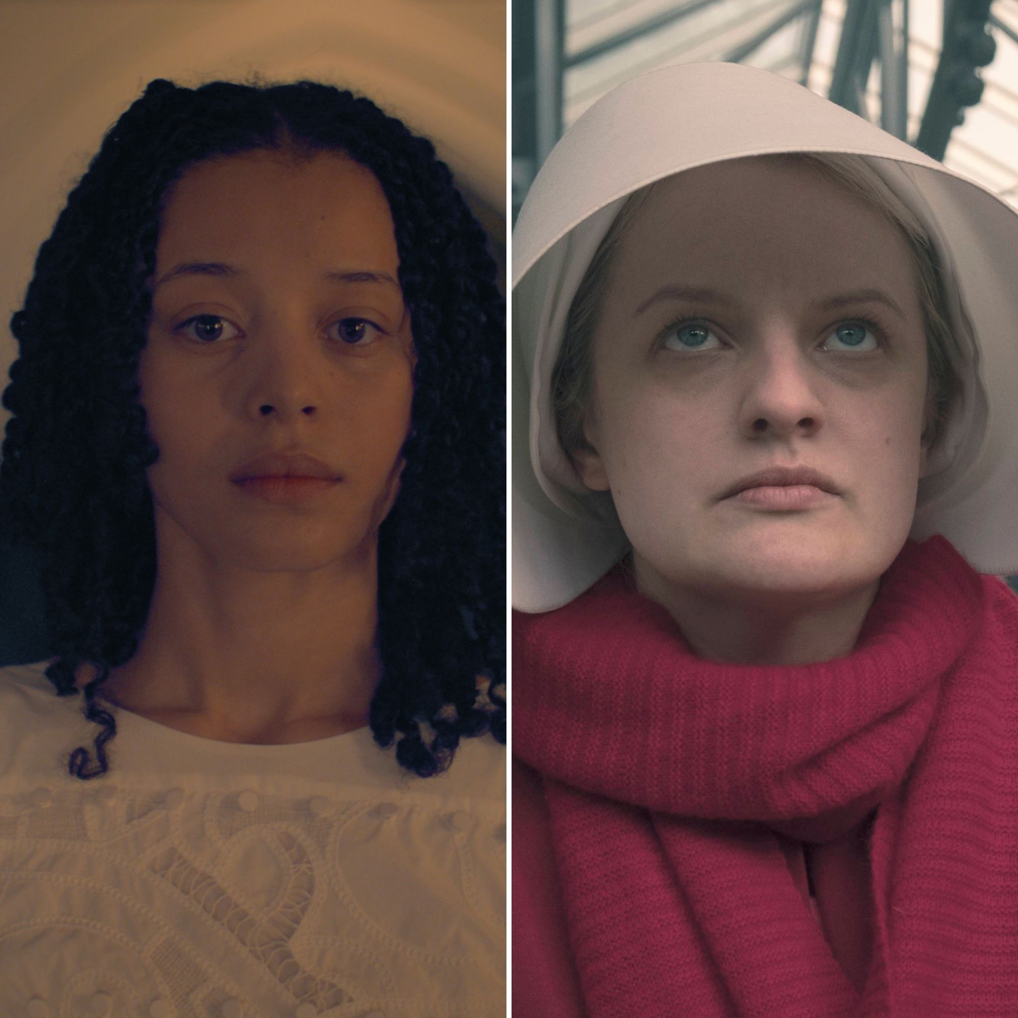 Chase Infiniti Didn't Meet Elisabeth Moss While Filming Handmaid's Tale Spinoff