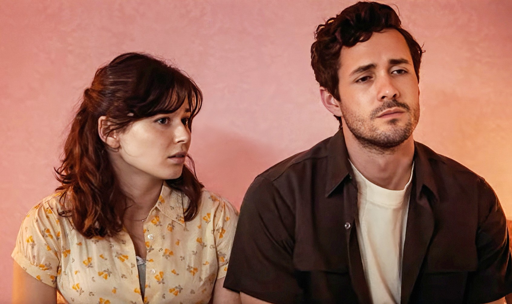 Ruby Cruz and Jonah Hauer-King in The Threesome