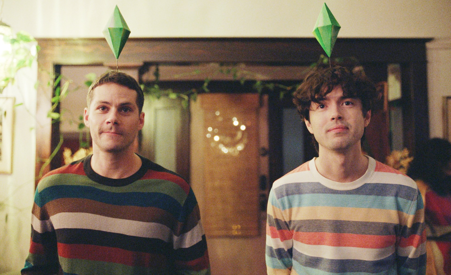 Dylan O'Brien and James Sweeney in Twinless