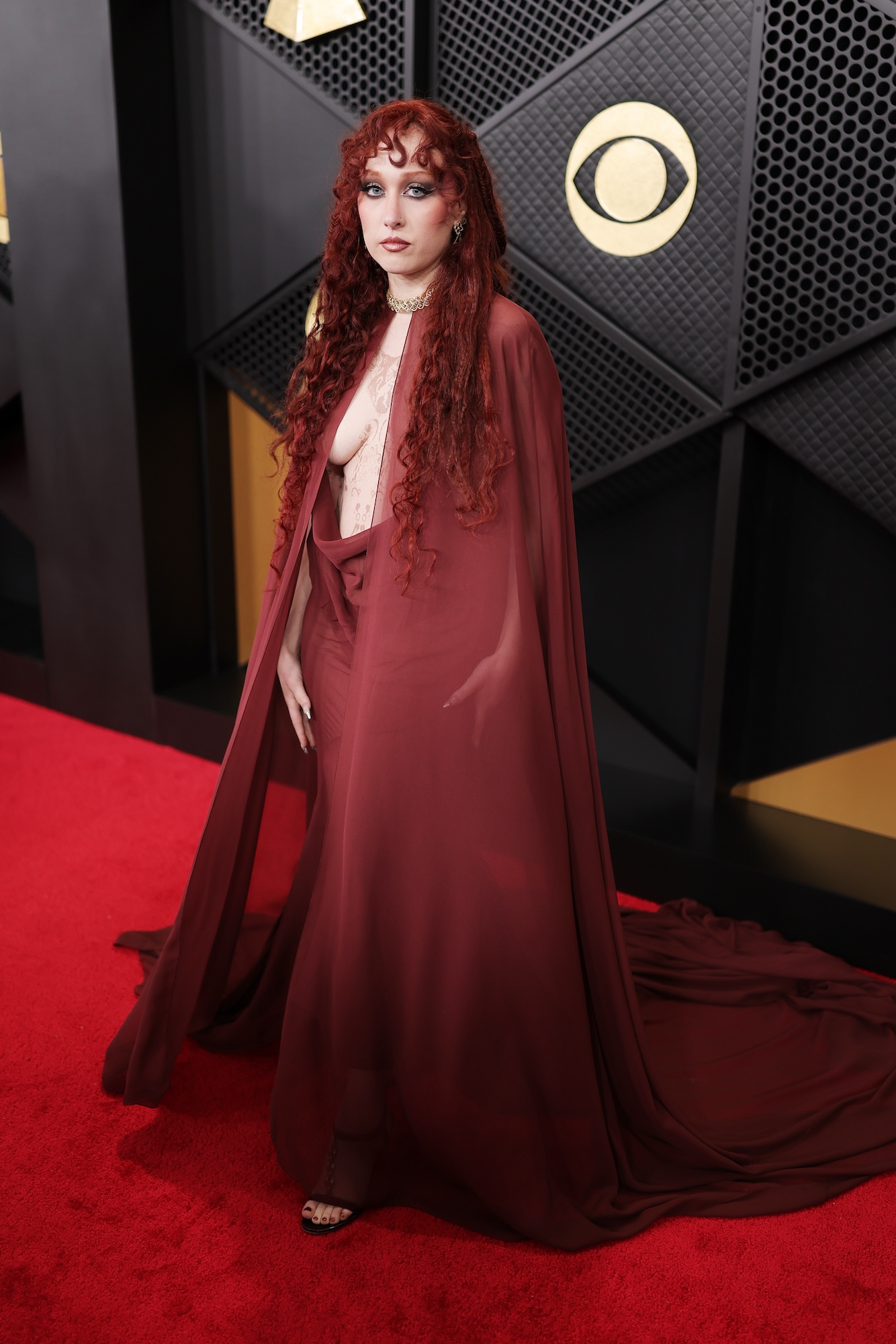 Chappell Roan Defends Risque Grammys Look GettyImages-2259472814
