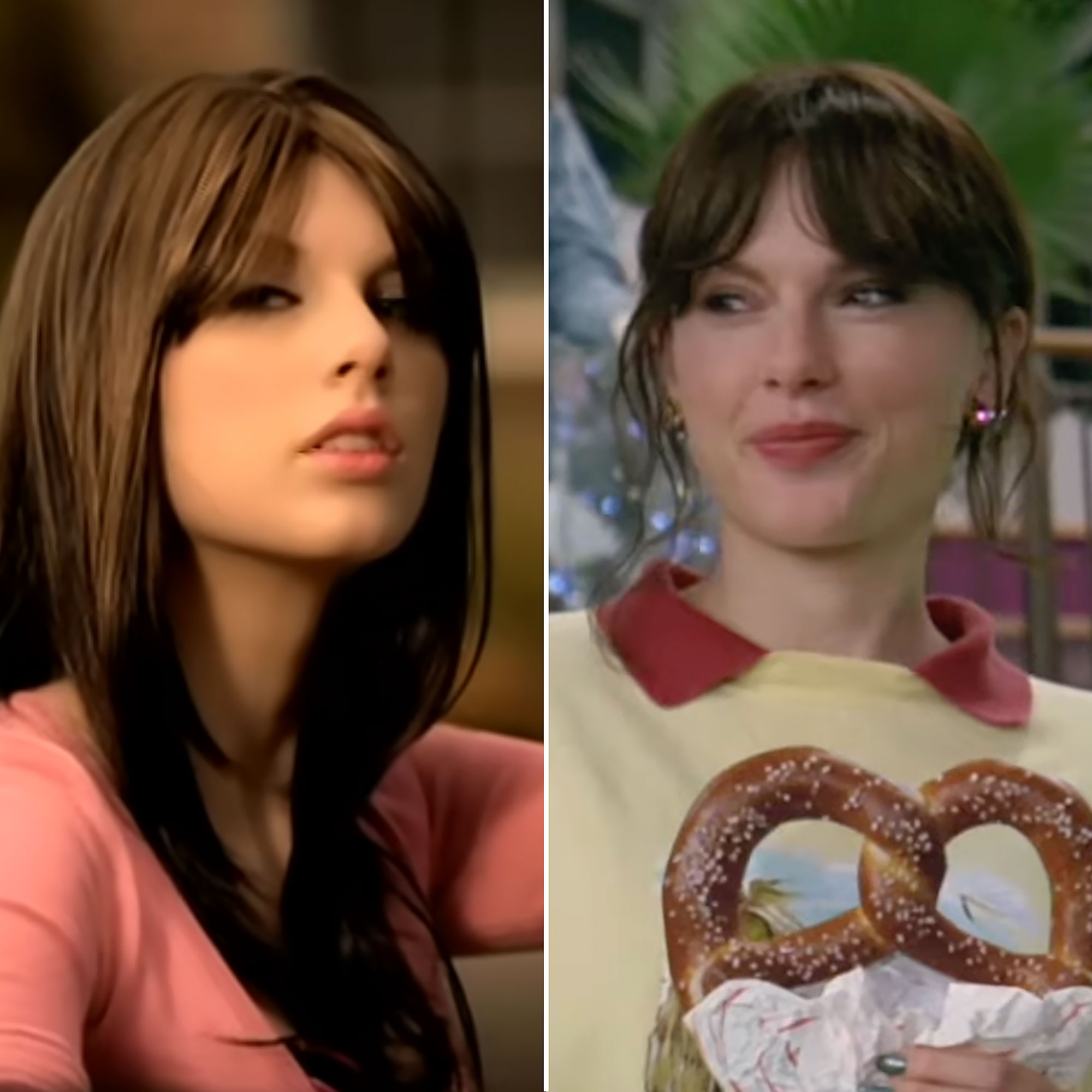 Every Time Taylor Swift Wore a Brunette Wig