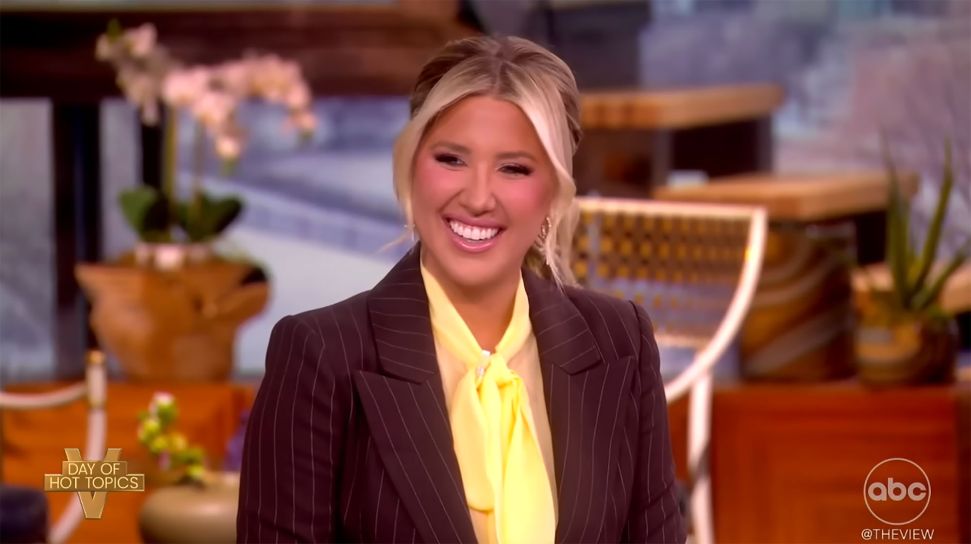 Feature Savannah Chrisley Defends Her Decision to Guest Cohost The View