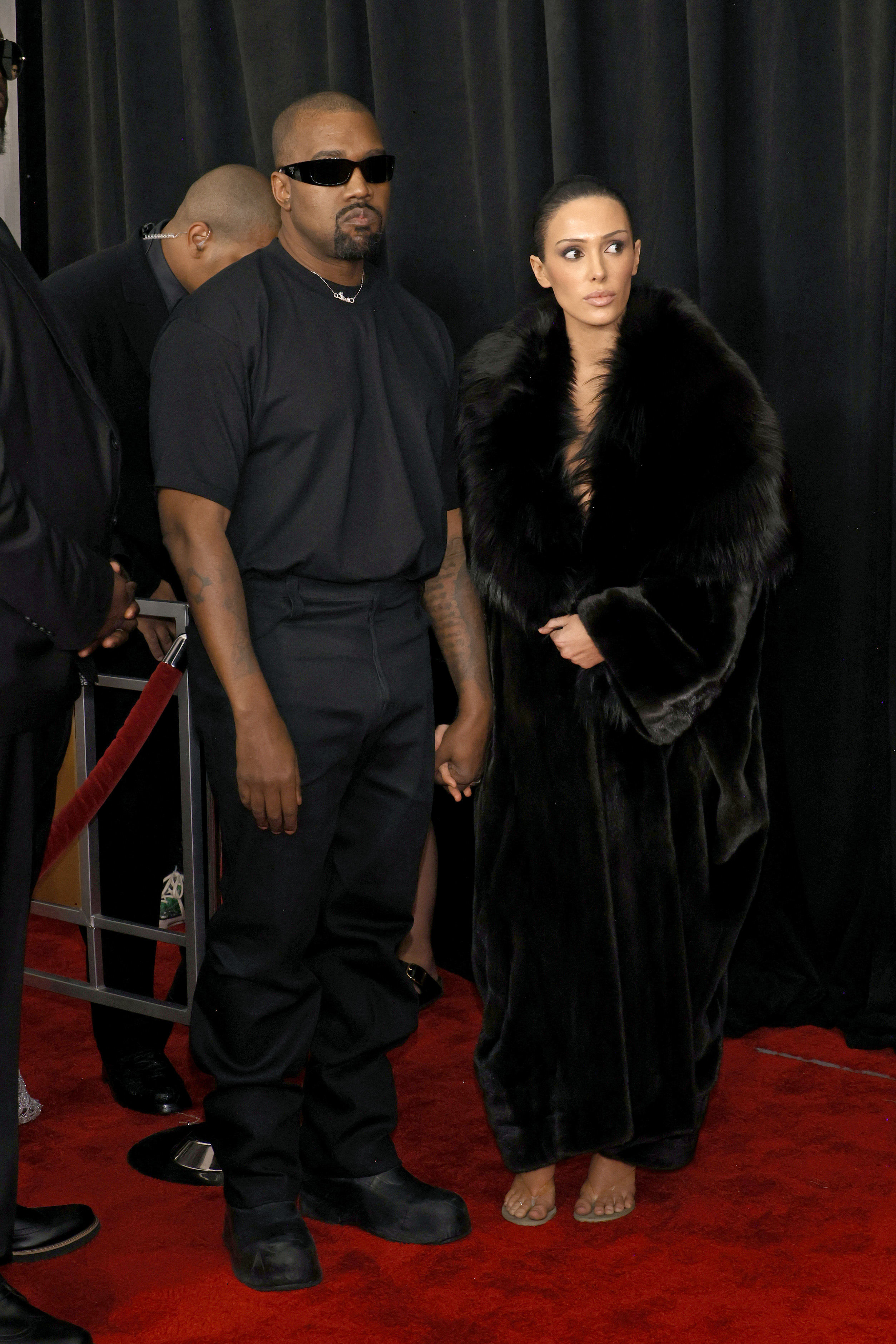 Kanye West and Bianca Censori