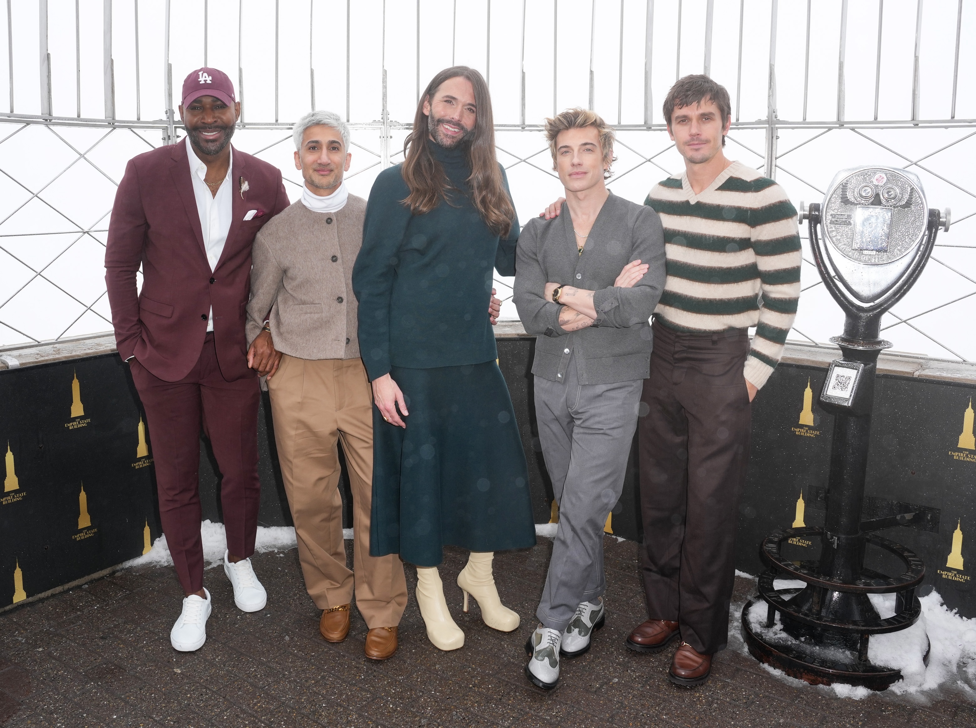 Karamo Brown, Tan France, Jonathan Van Ness, Jeremiah Brent and Antoni Porowski