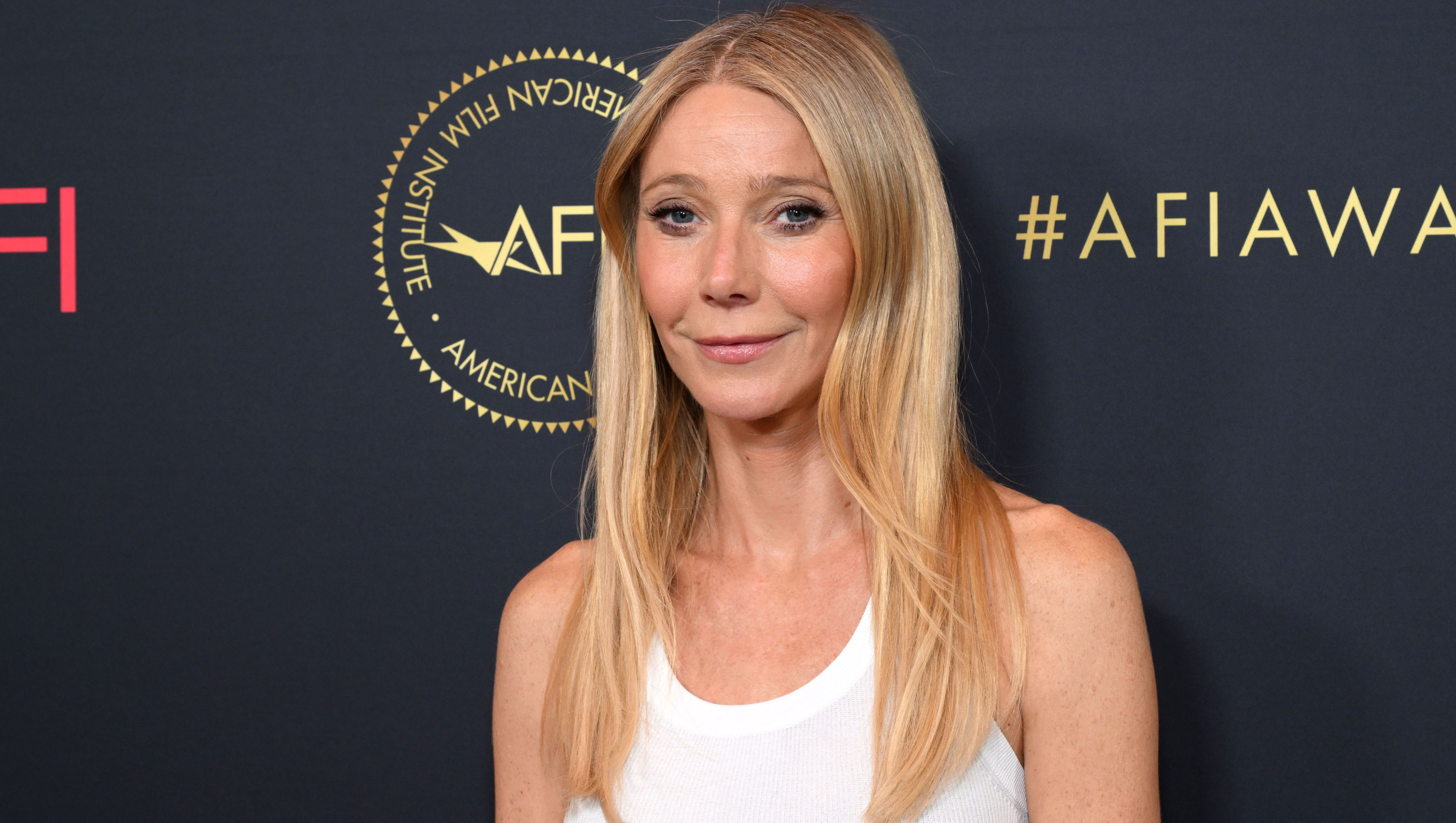 LOS ANGELES, CALIFORNIA - JANUARY 09: Gwyneth Paltrow attends the AFI Awards at Four Seasons Hotel Los Angeles at Beverly Hills on January 09, 2026 in Los Angeles, California. (Photo by Michael Kovac/Getty Images for AFI)