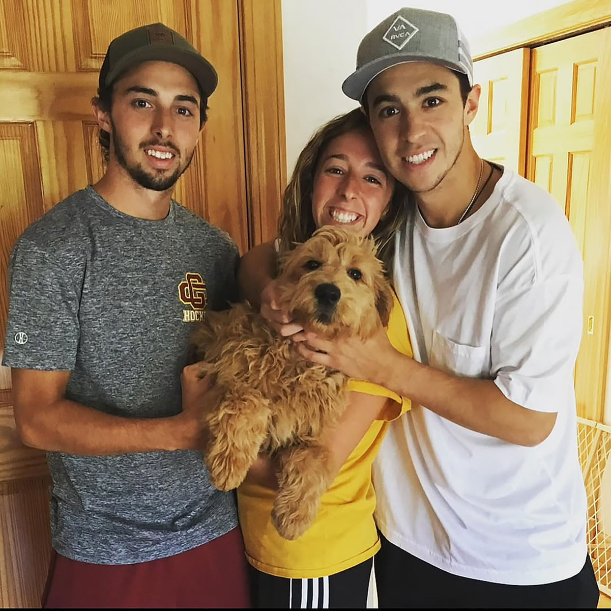 Johnny Gaudreau Katie Gaudreau and Matthew Gaudreau
