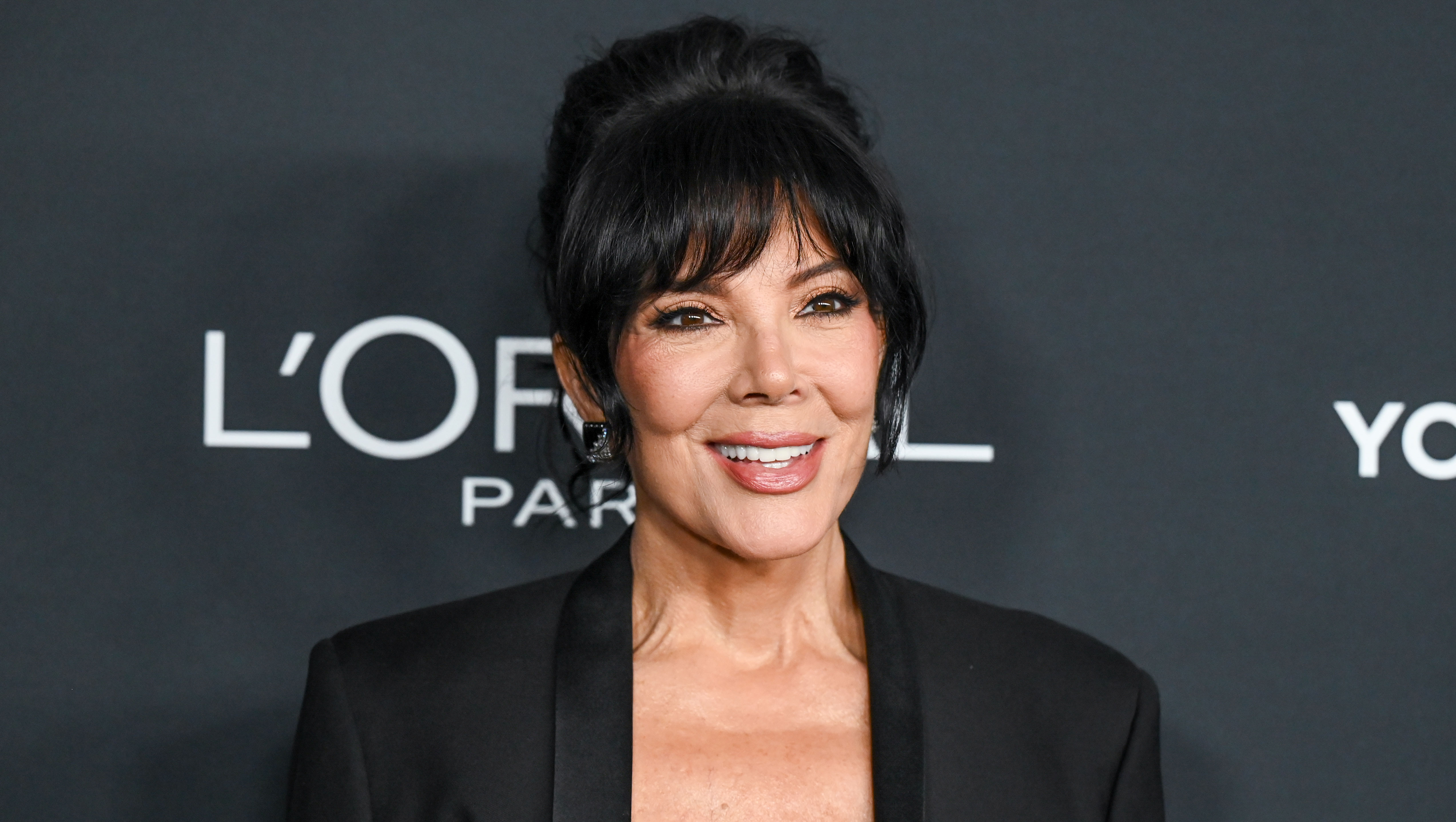 Kris Jenner at the 20th Anniversary of L'Oréal Paris Women of Worth held at the Academy Museum of Motion Pictures on December 02, 2025 in Los Angeles, California. (Photo by Gilbert Flores/Variety via Getty Images)