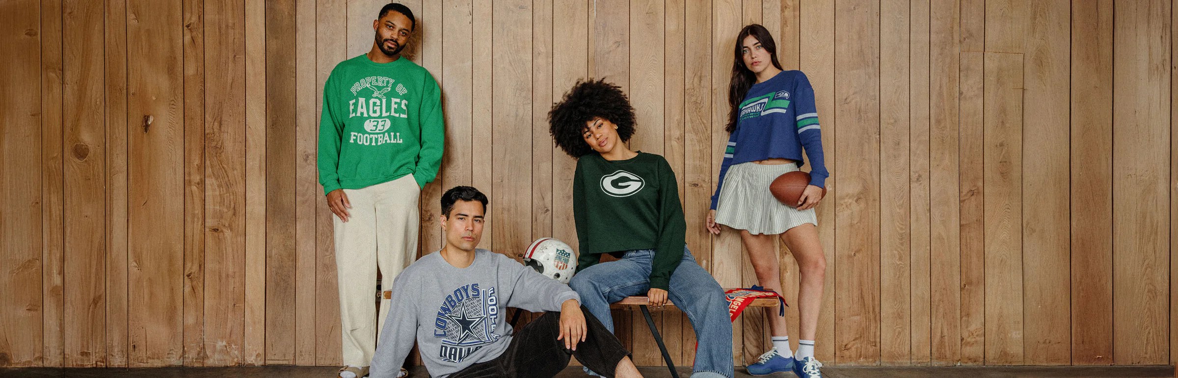 NFL Super Bowl Sunday game day looks