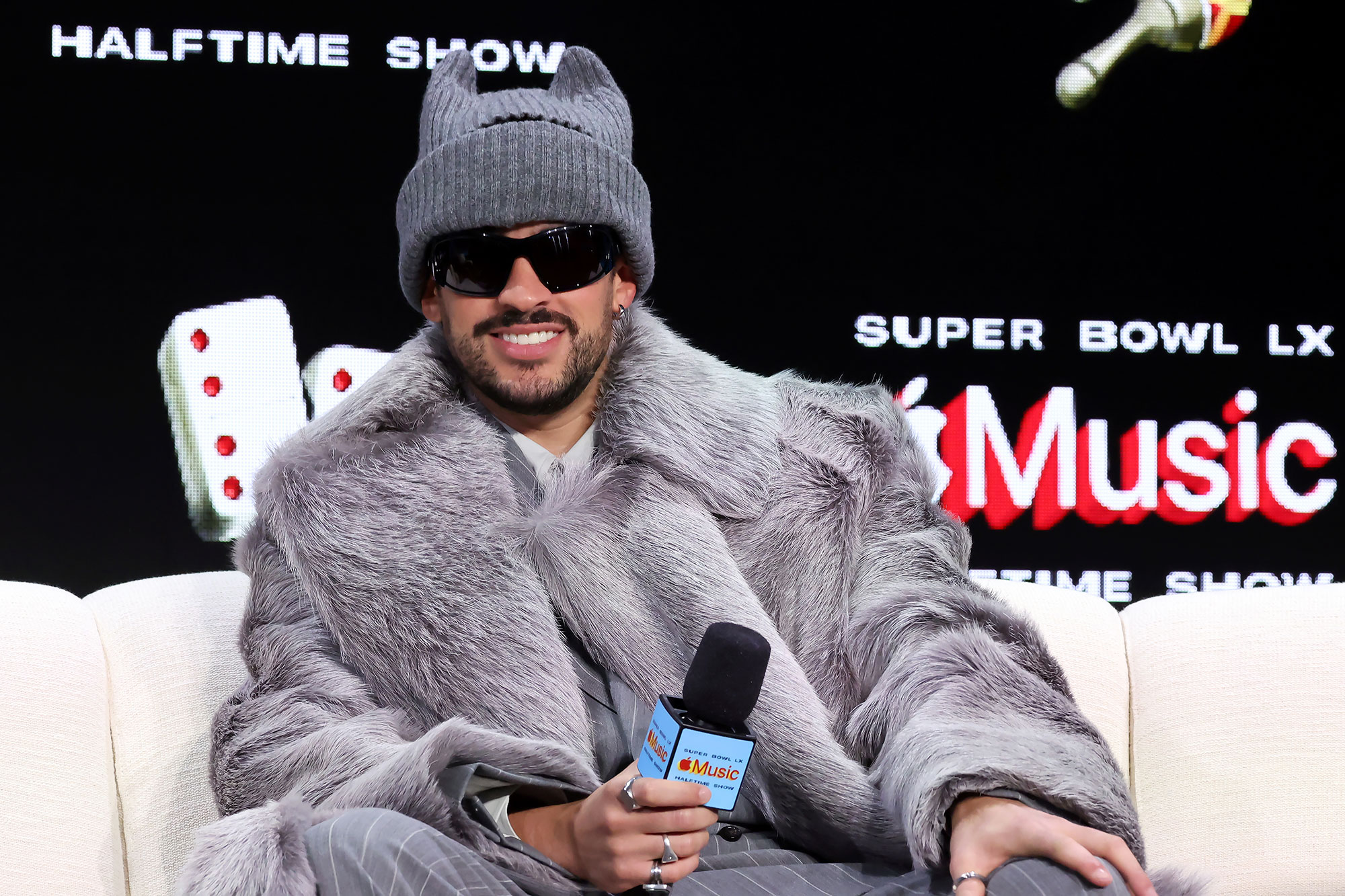 Super Bowl LX Halftime Show Press Bad Bunny