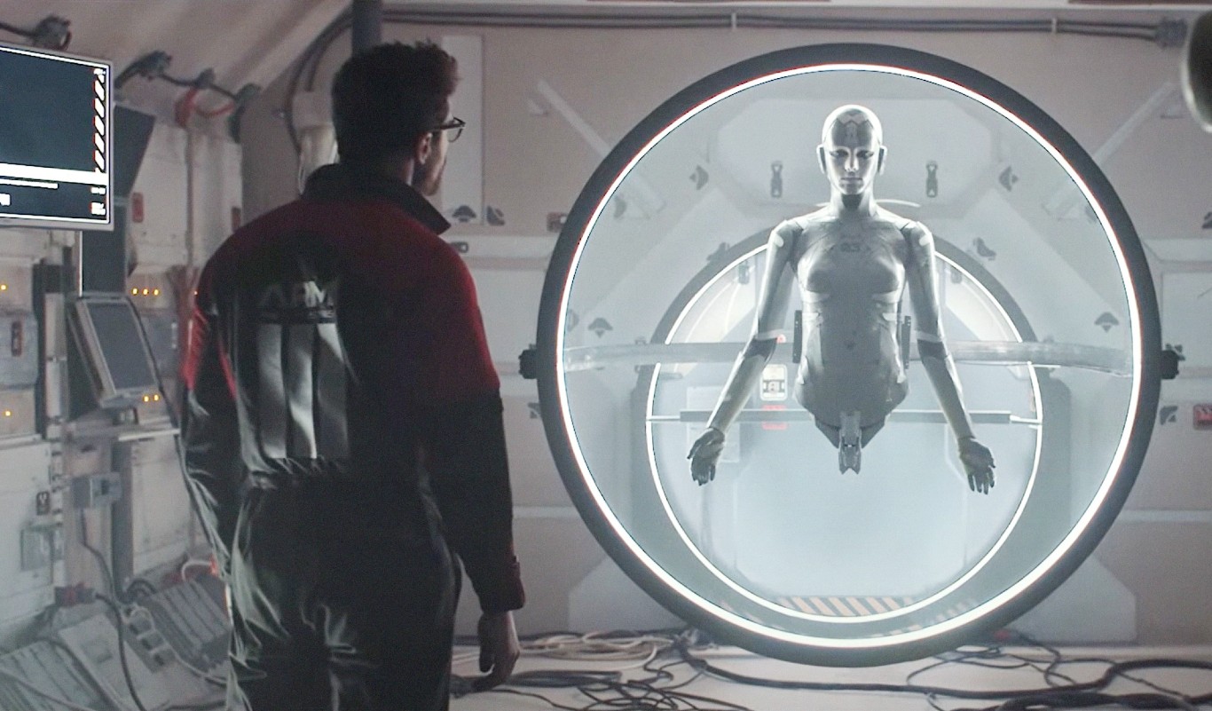 Theo James in Archive