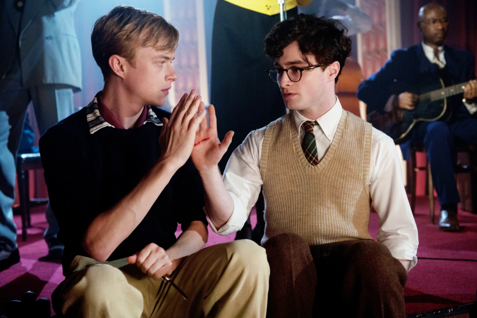 Dane DeHaan and Daniel Radcliffe in Kill Your Darlings