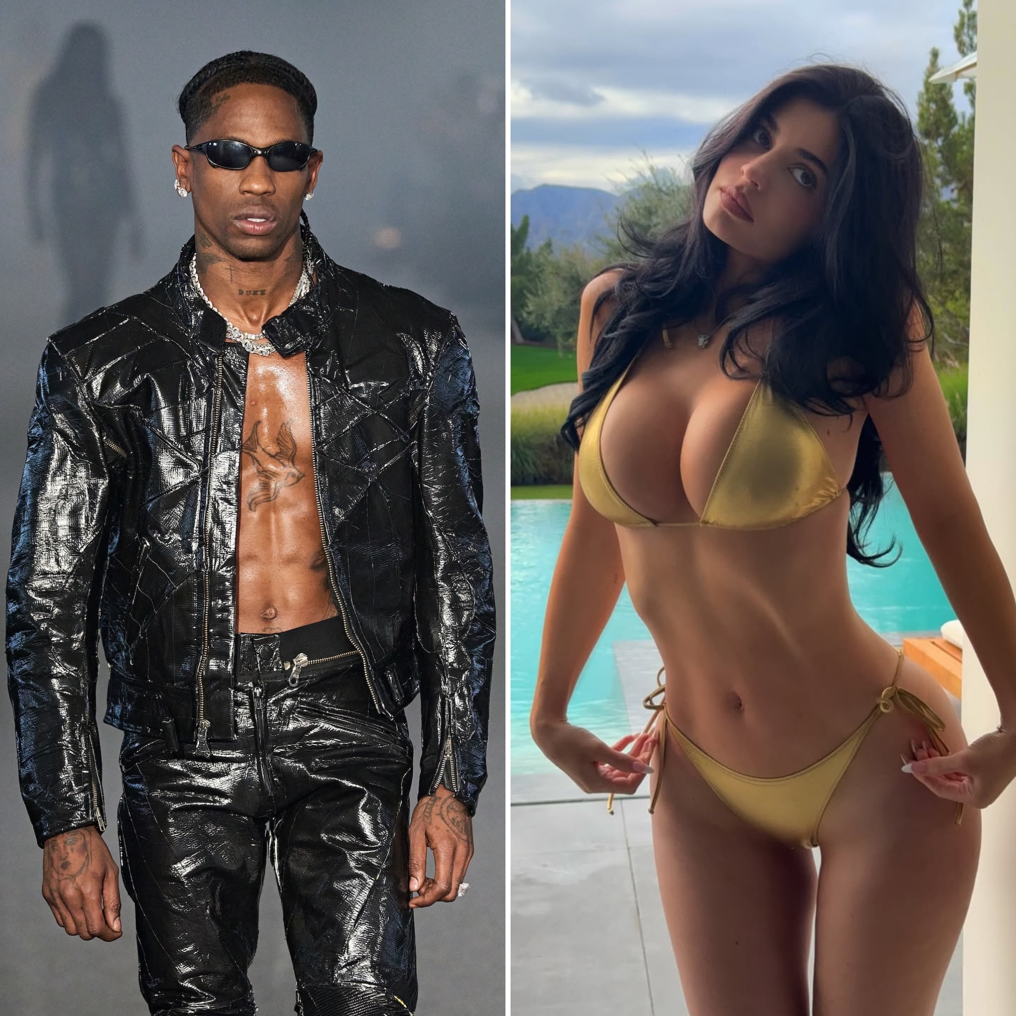 HED: Travis Scott Seemingly References Kylie Jenner’s ‘445cc’ Breast Augmentation in New Rap Song: ‘Need to Test’
