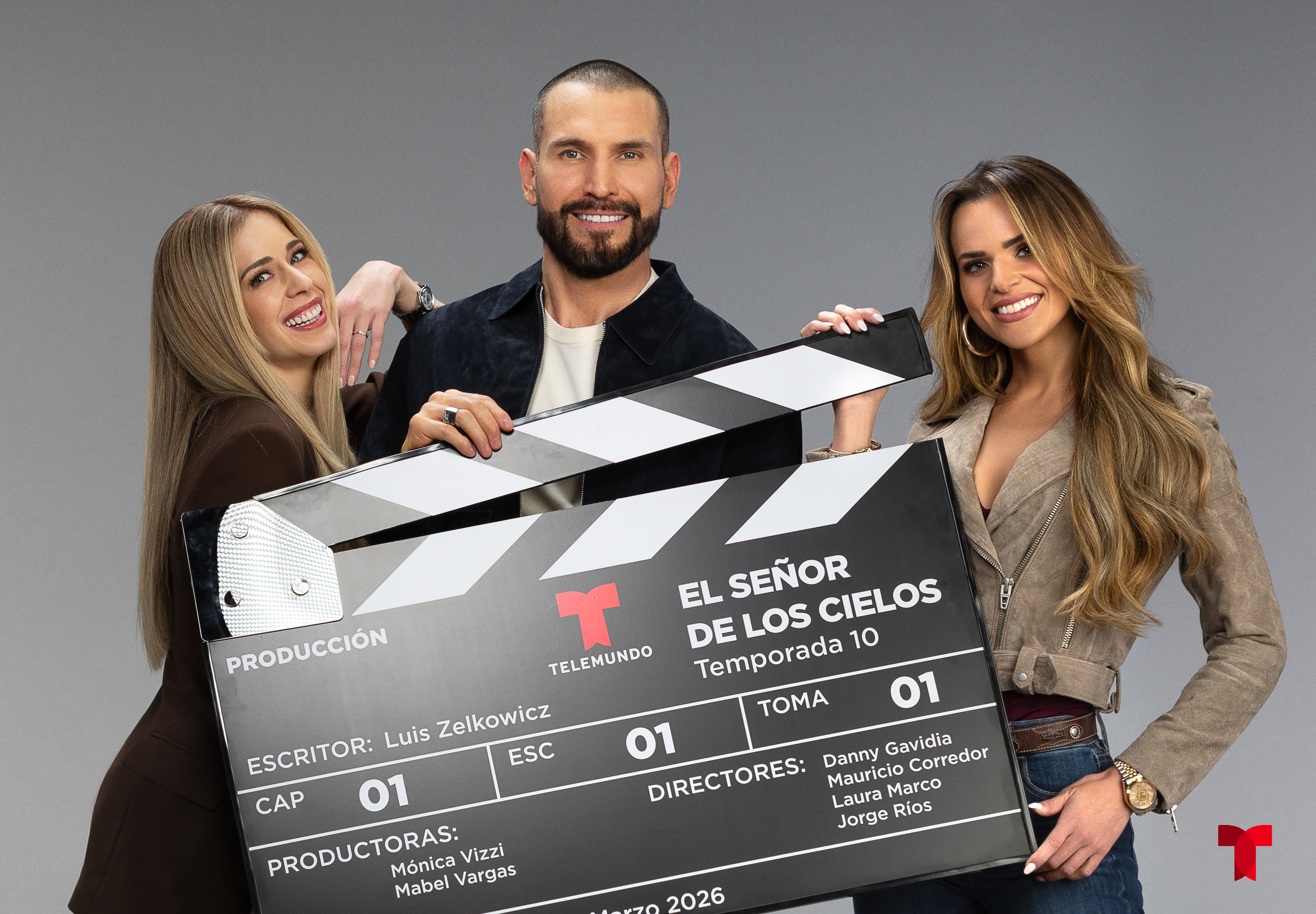 Carmen Aub, Rafael Amaya y Ferndand Castillo