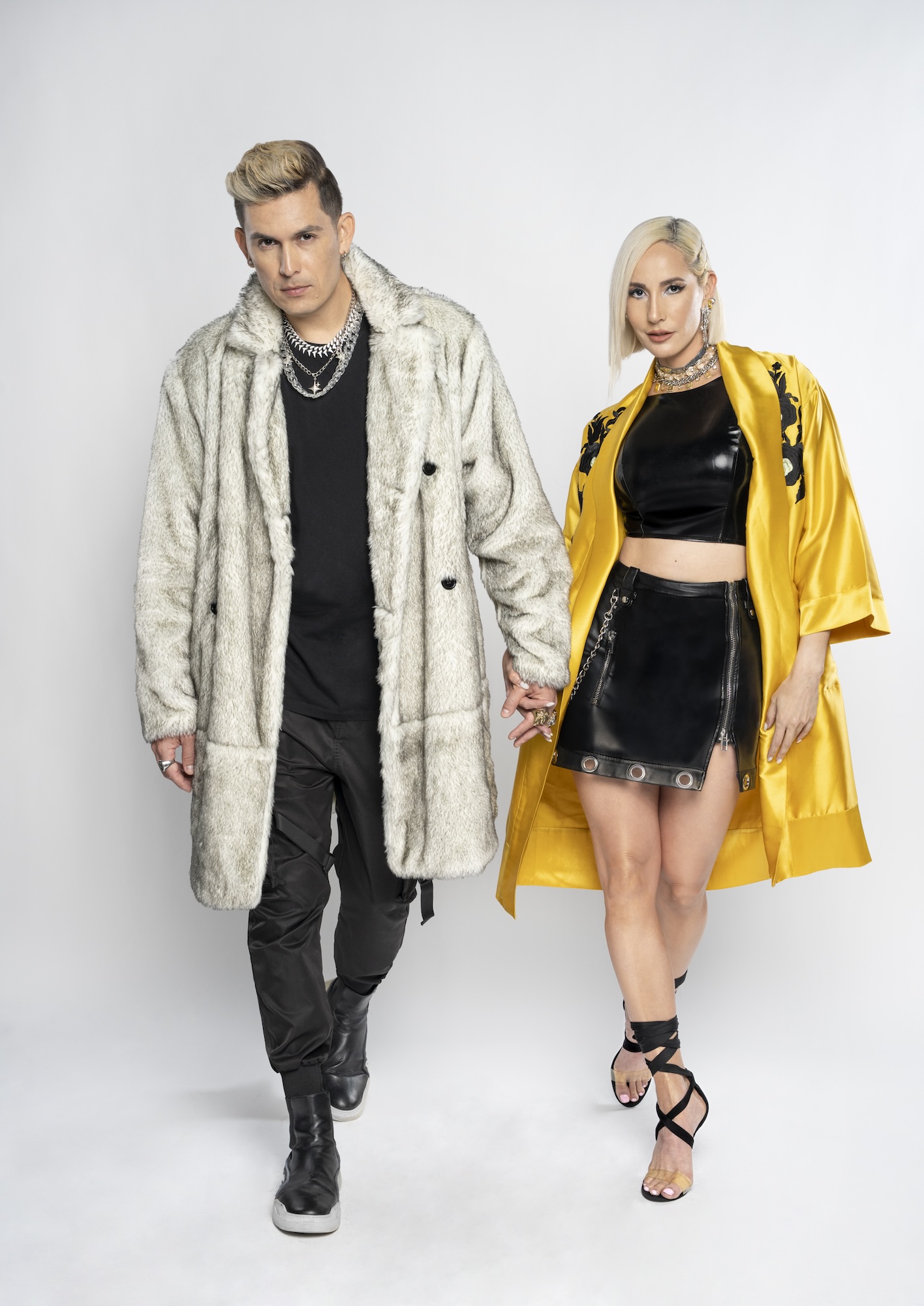 Gigi Ojeda y David Leal