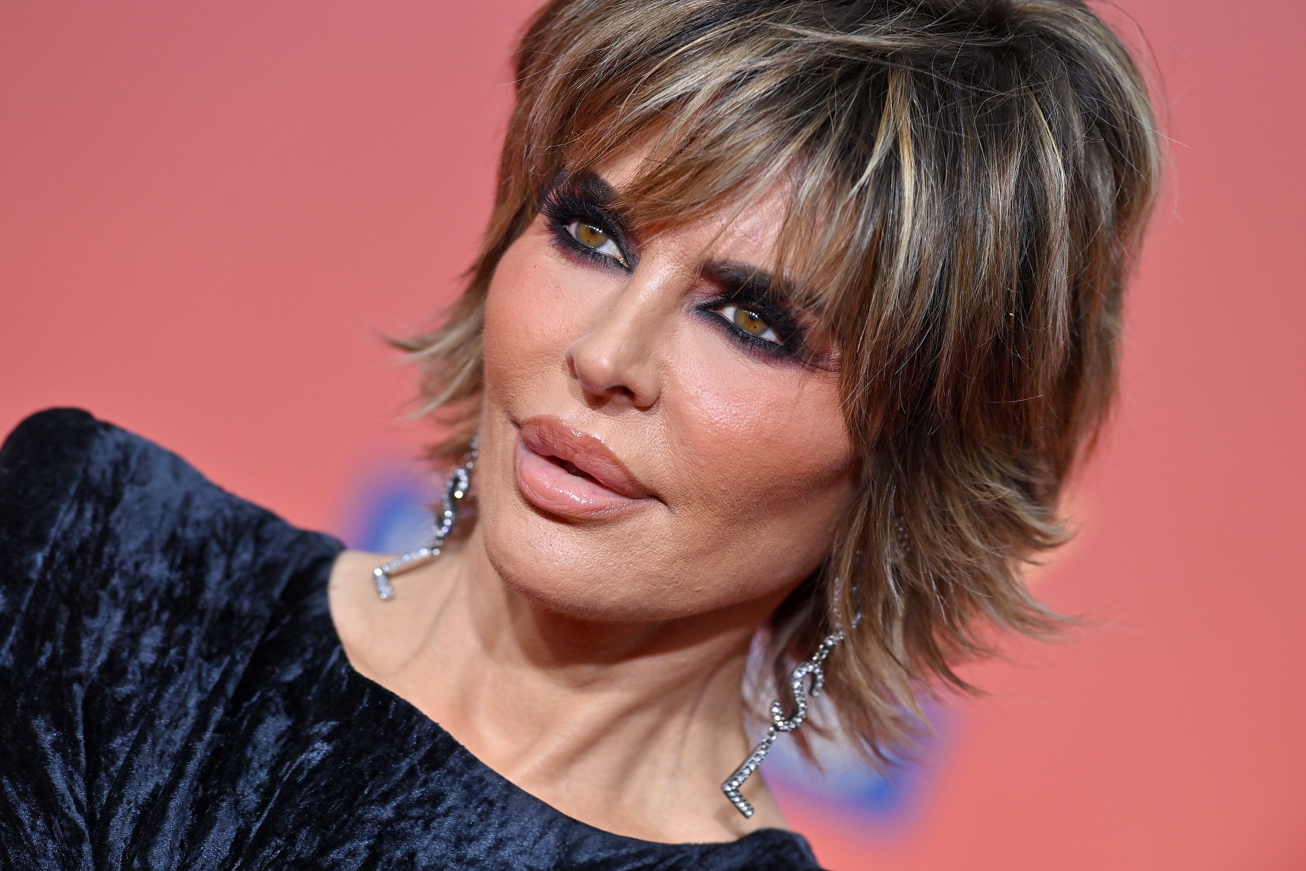 Lisa Rinna attends the 2022 MTV Movie & TV Awards: UNSCRIPTED at Barker Hangar on June 02, 2022 in Santa Monica, California.