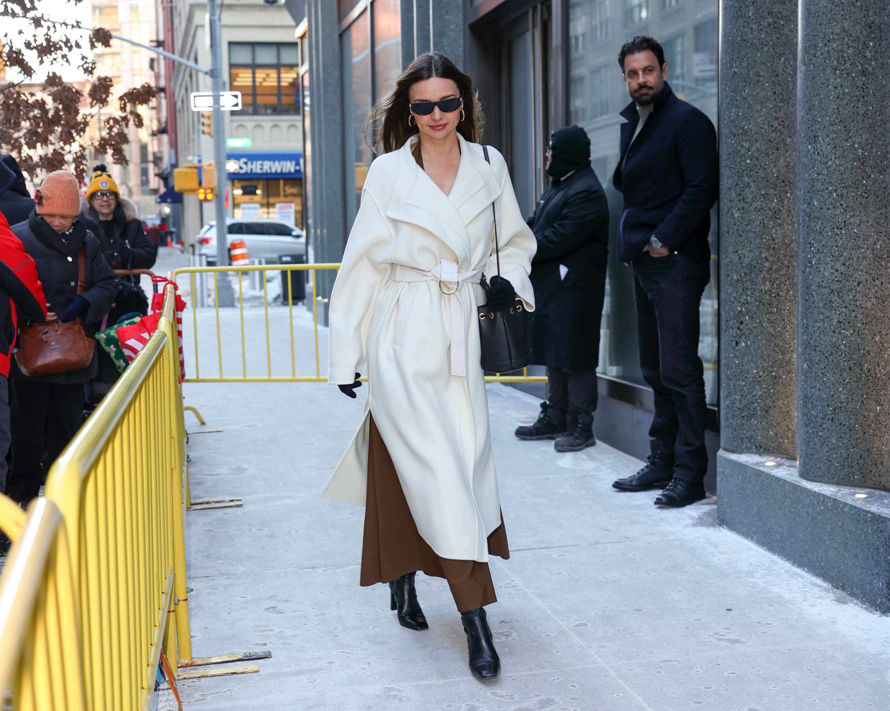 Miranda Kerr trench coat