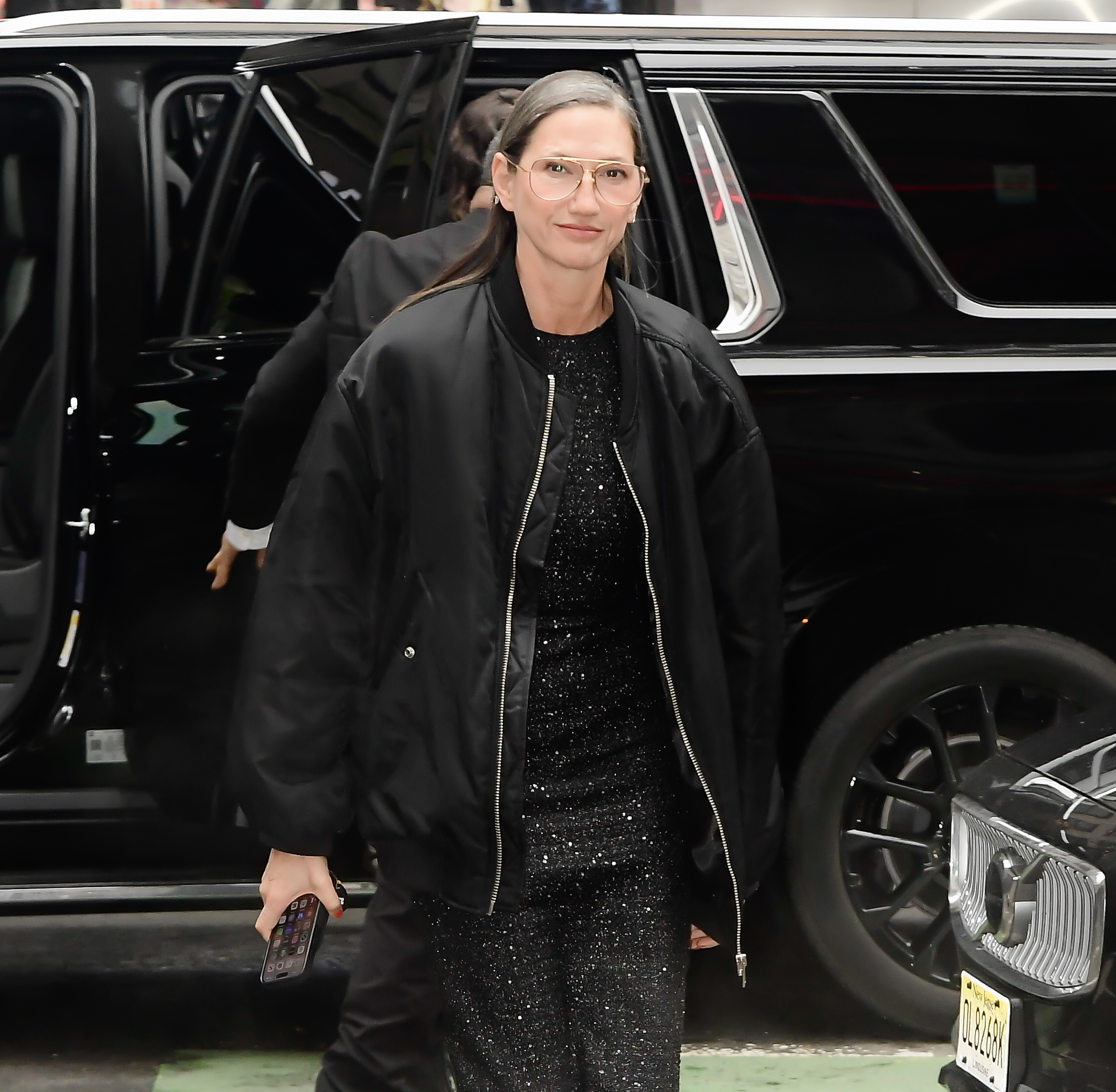 Jenna Lyons is seen on March 16, 2026 in New York City.