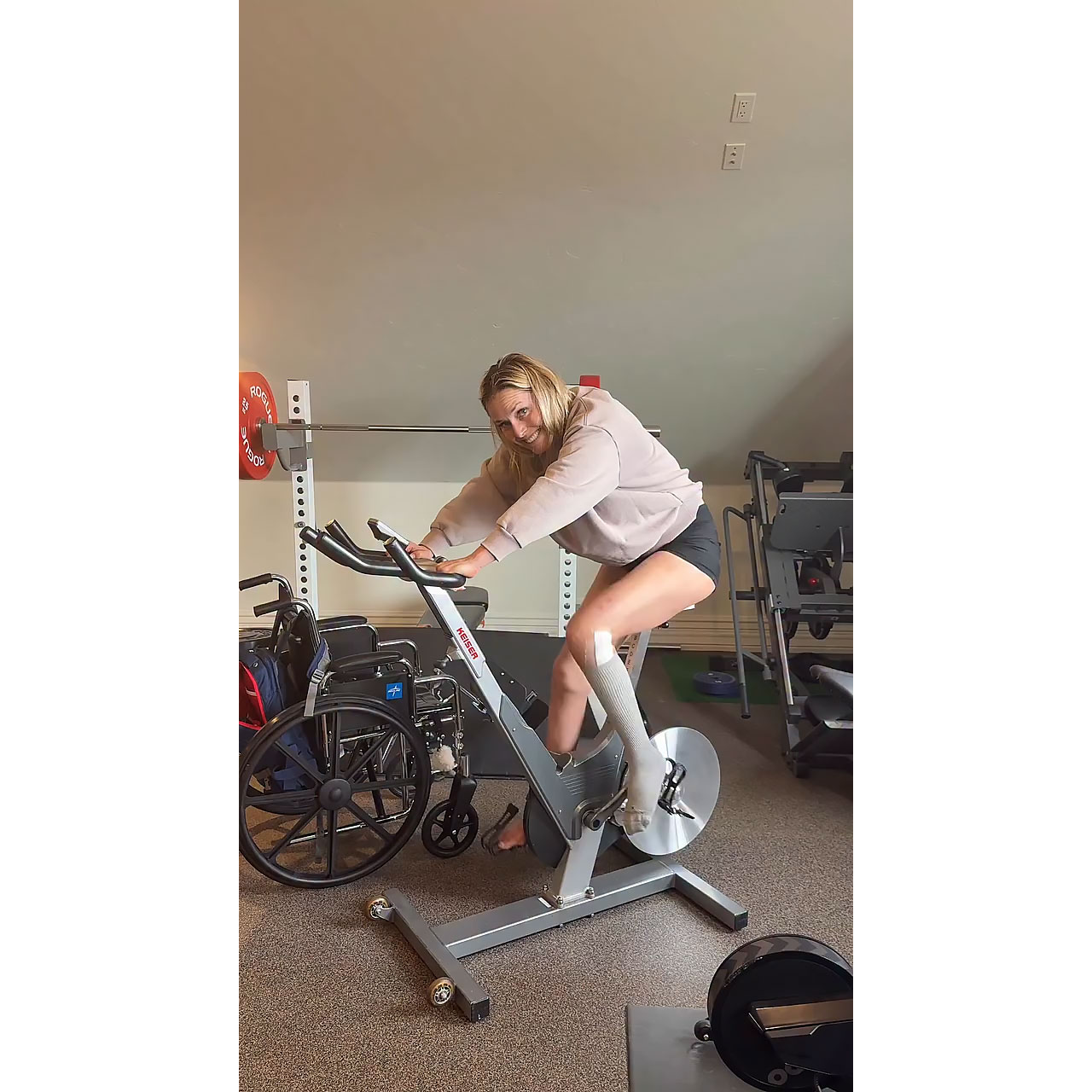 Lindsey Vonn Shares Gnarly Video