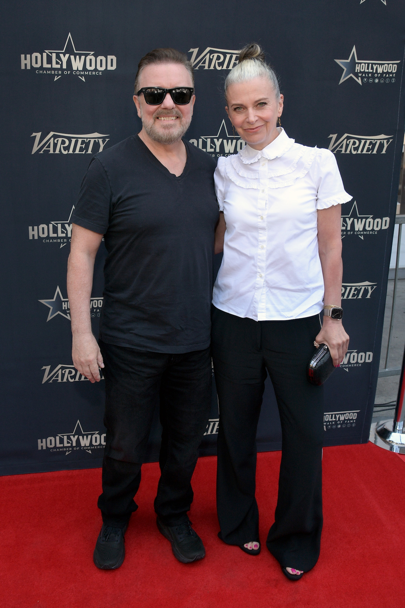 Ricky-Gervais-and-Jane-Fallon-GettyImages-2217895871