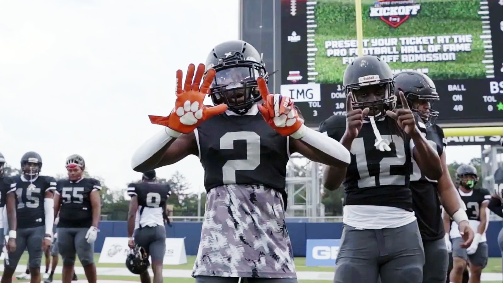 Football players in BS High