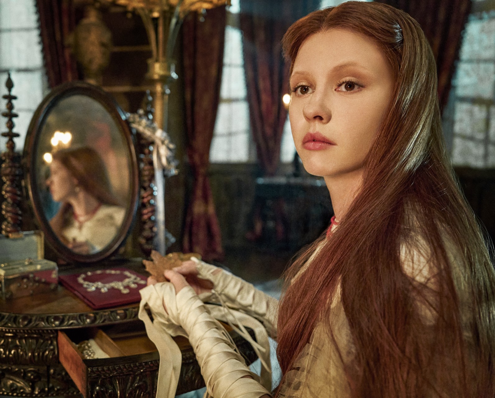 Mia Goth in Frankenstein