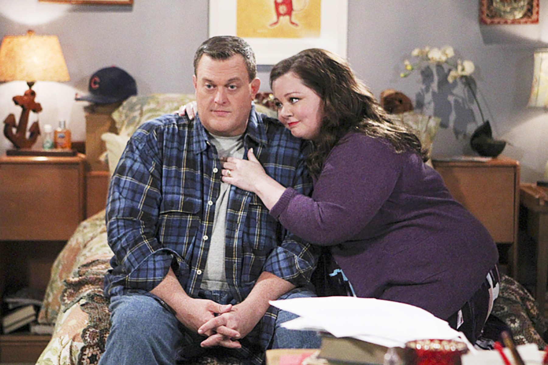 Billy Gardell and Melissa McCarthy Mike & Molly