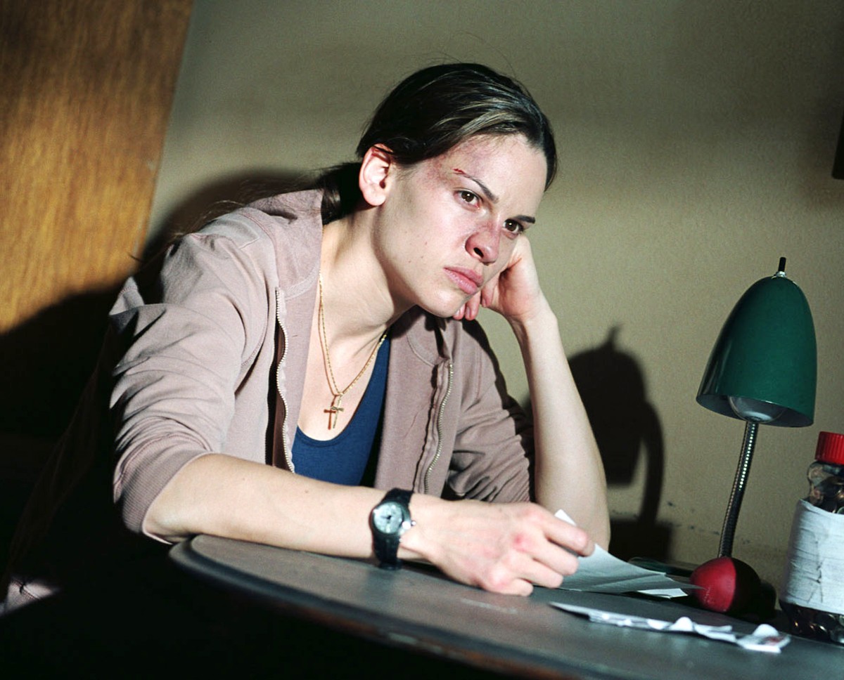 Hilary Swank in Million Dollar Baby