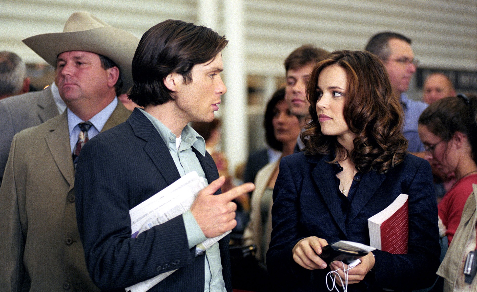 Cillian Murphy and Rachel McAdams in Red Eye