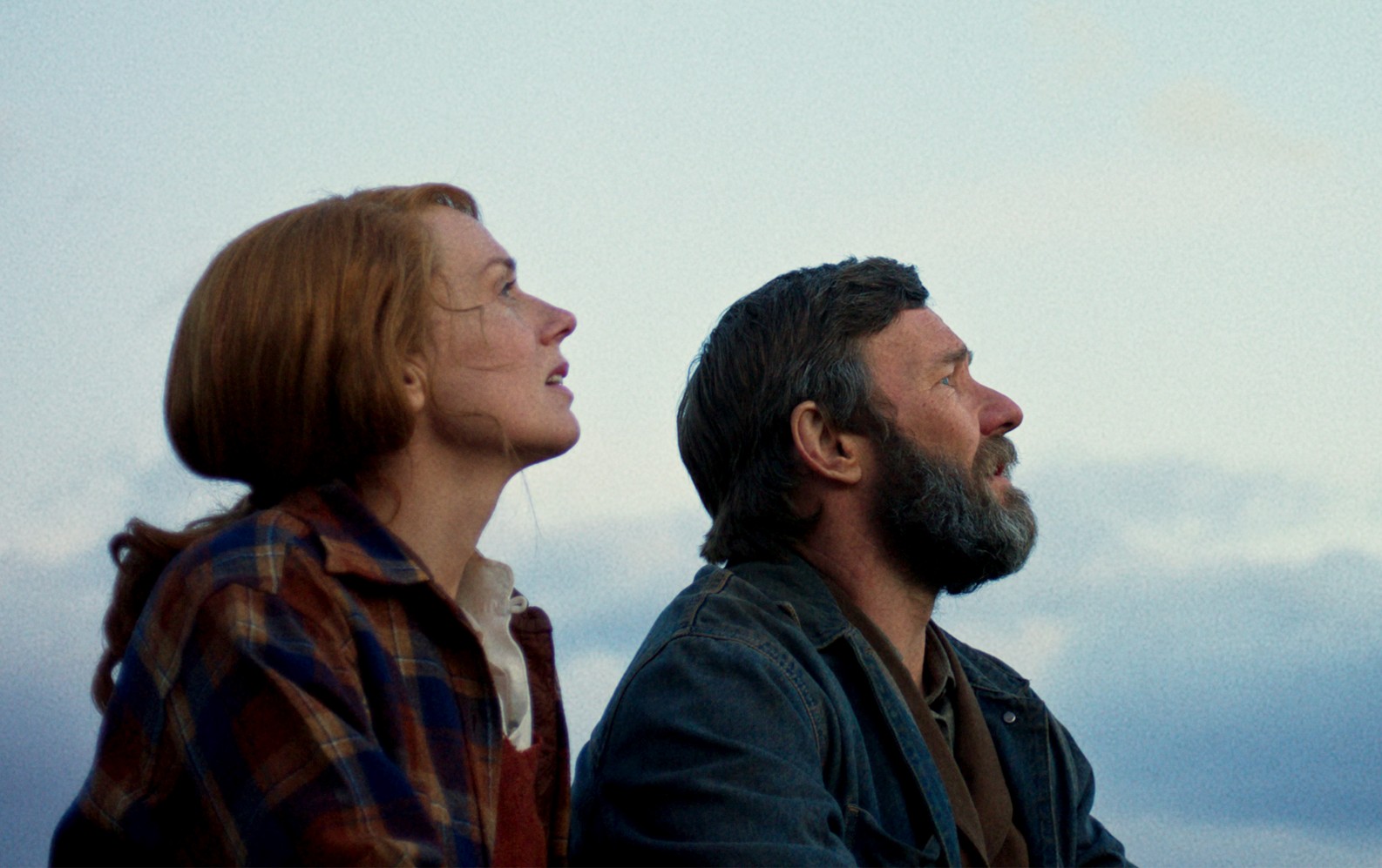 Kerry Condon and Joel Edgerton in Train Dreams