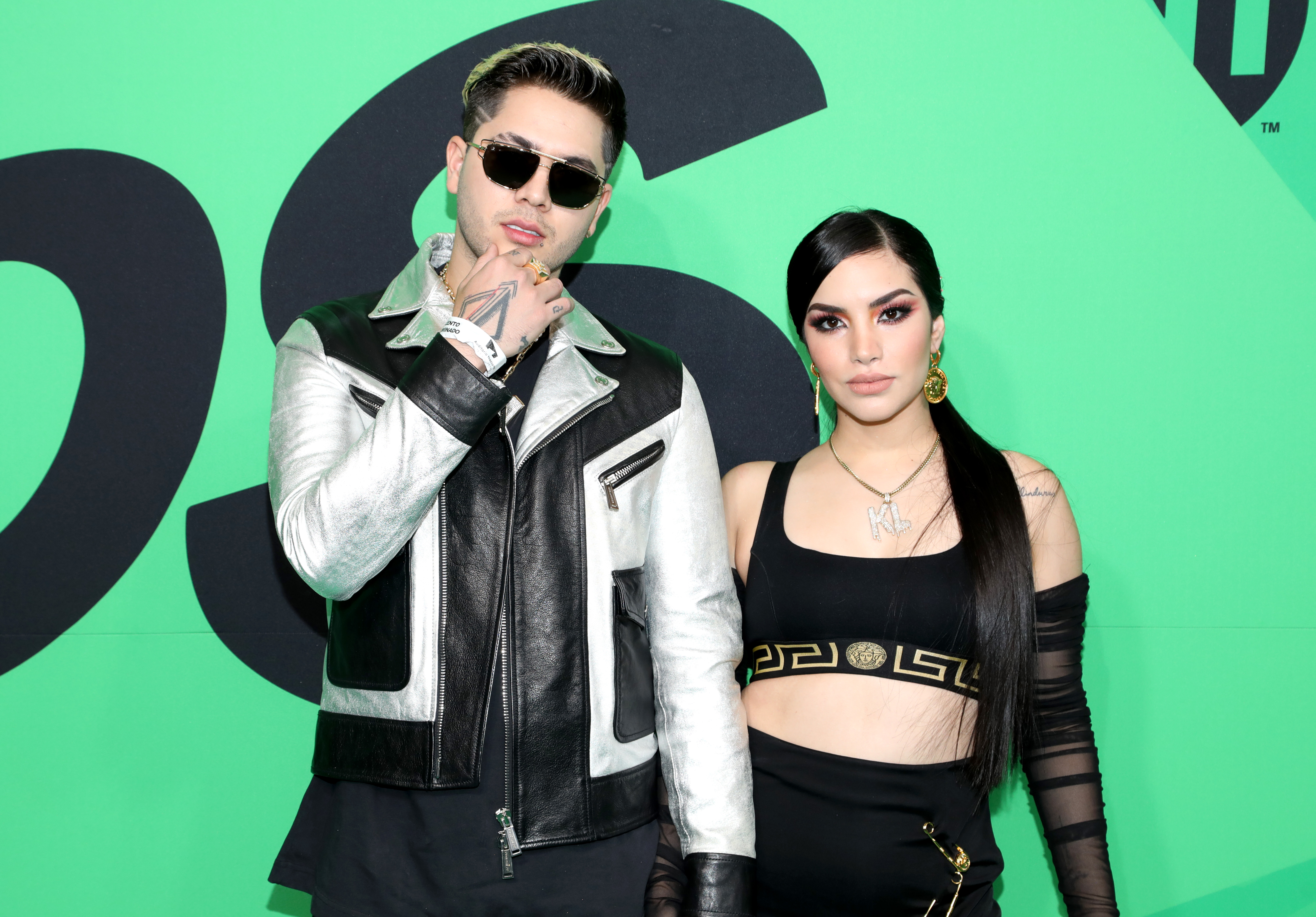 Juan de Dios Pantoja y Kimberly Loaiza.