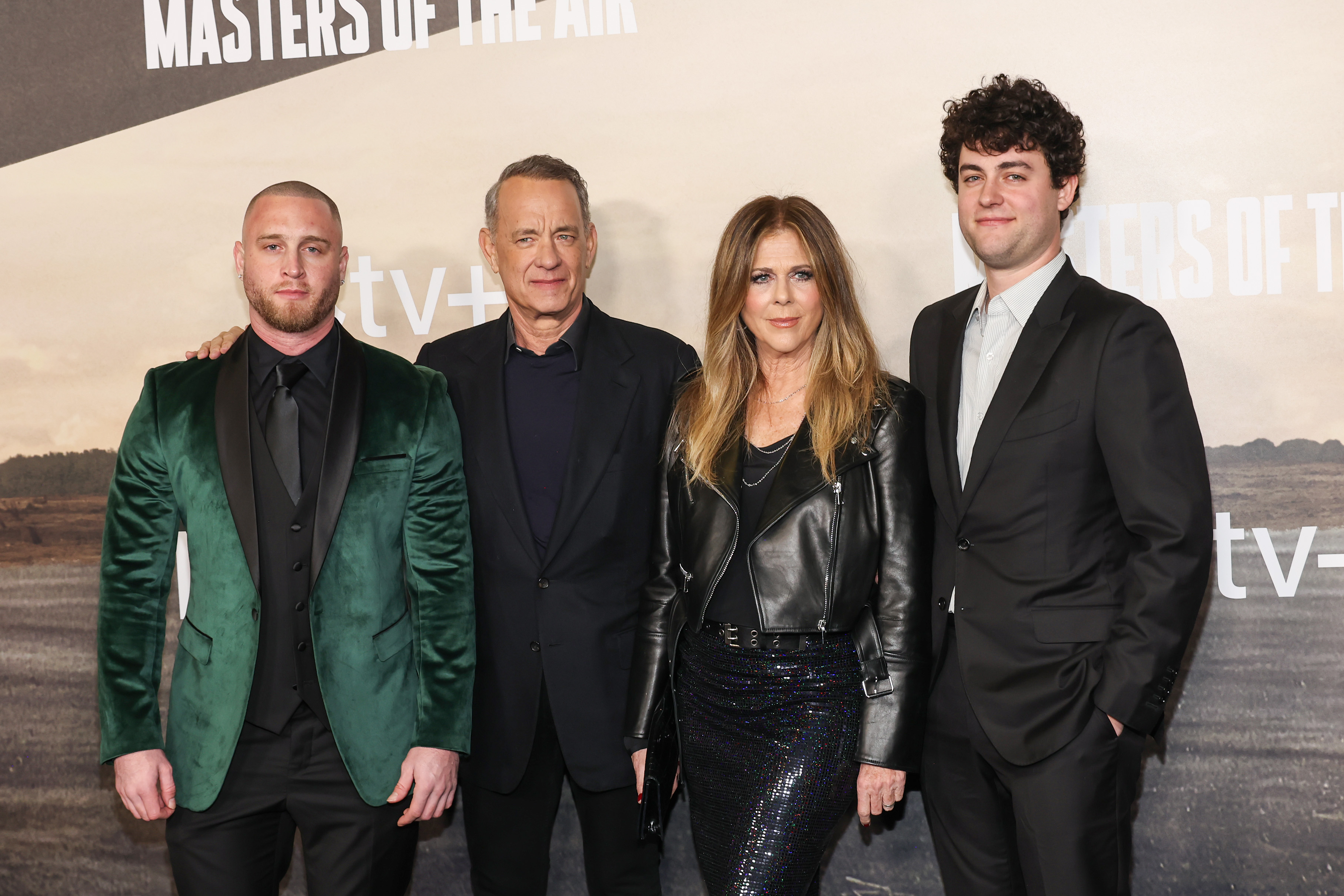 Tom Hanks Supports Son Chet During Stagecoach Performance