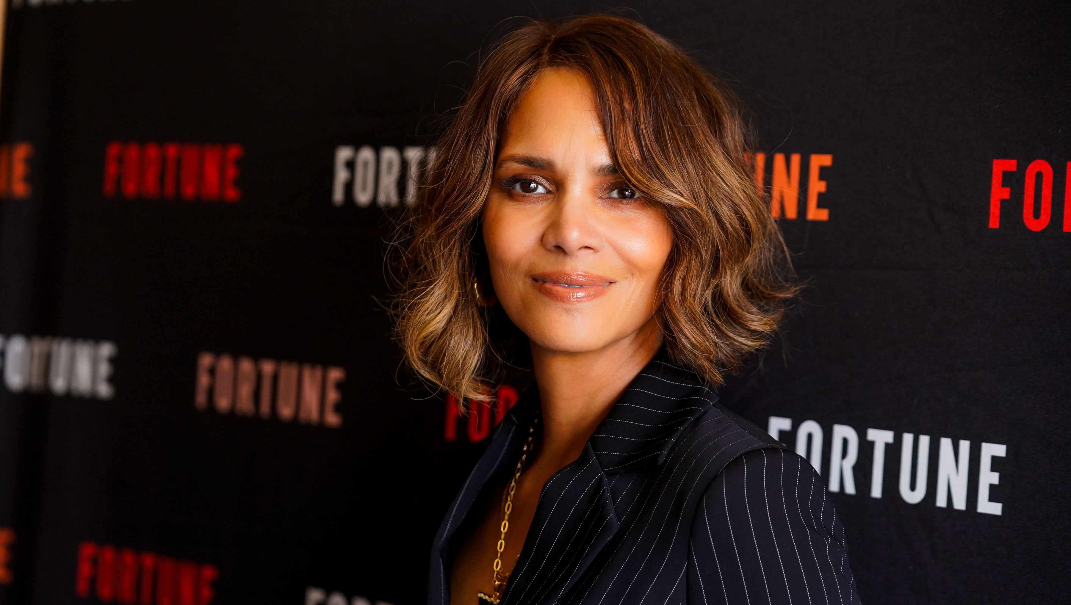 LAGUNA NIGUEL, CALIFORNIA - OCTOBER 15: Halle Berry attends to talk about Respin and her personal wellness journey at Fortune's Most Powerful Women Summit 2024 at Ritz Carlton on October 15, 2024 in Laguna Niguel, California. (Photo by Presley Ann/Getty Images for Fortune's Most Powerful Women Summit)